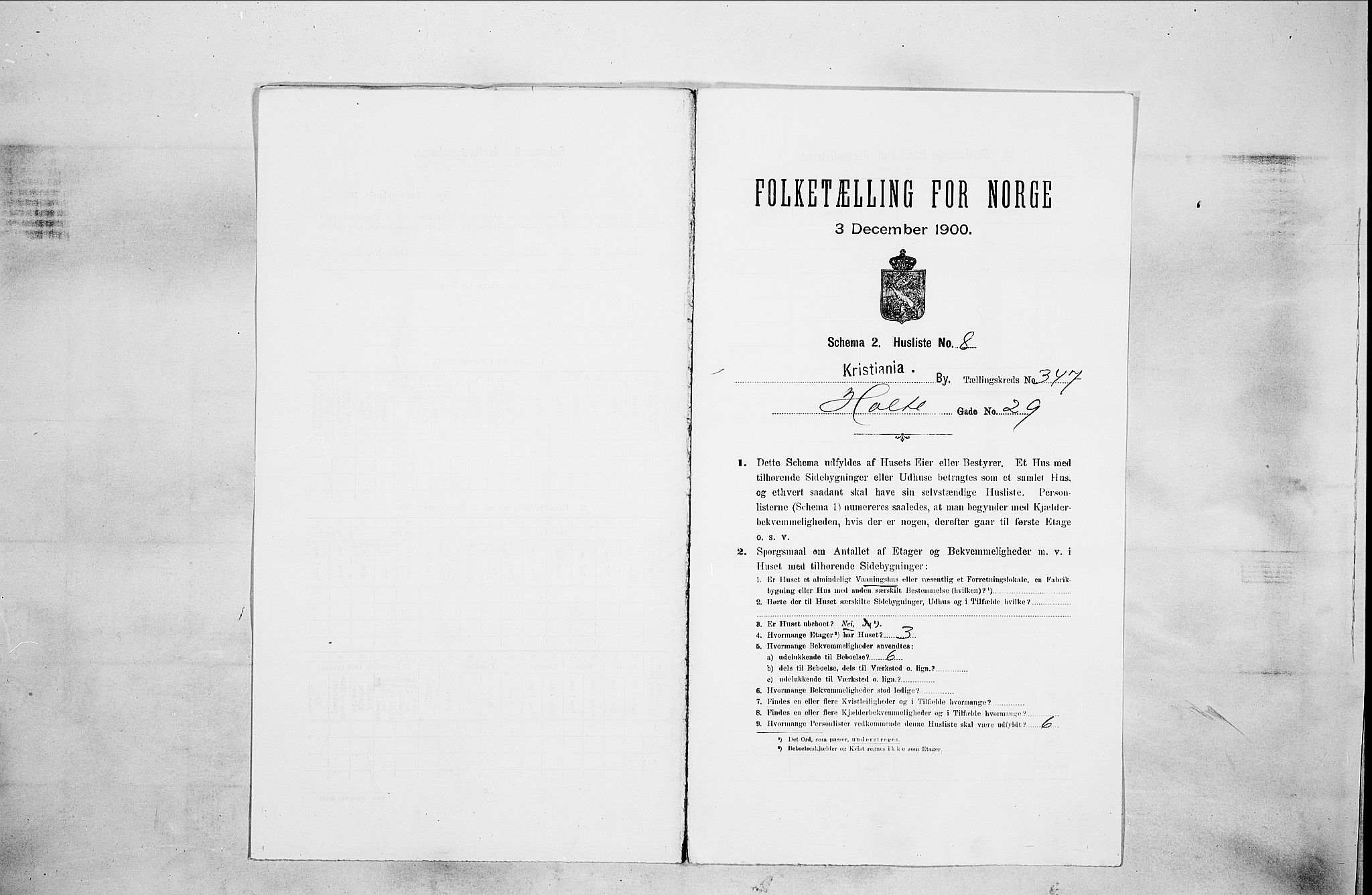 SAO, 1900 census for Kristiania, 1900, p. 38928