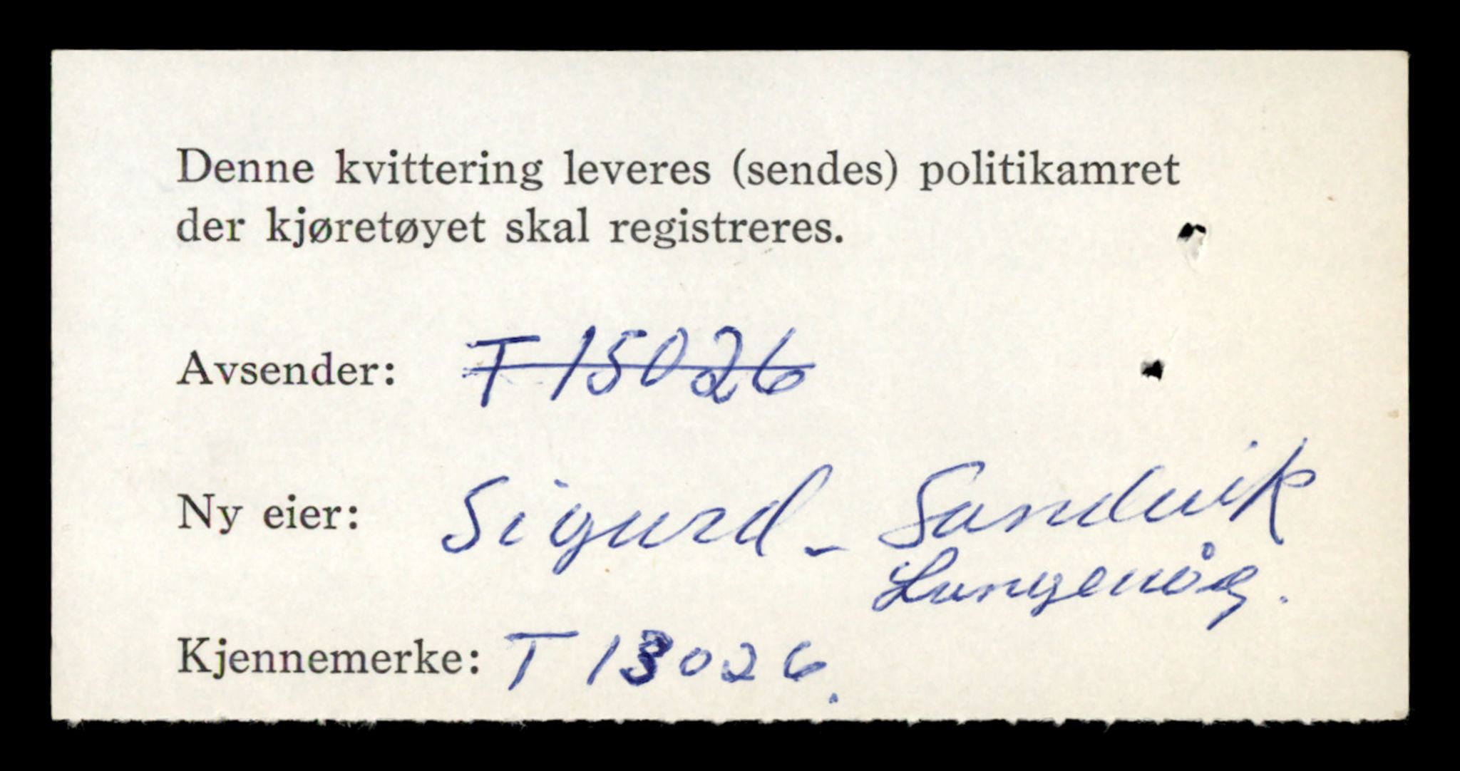 Møre og Romsdal vegkontor - Ålesund trafikkstasjon, AV/SAT-A-4099/F/Fe/L0036: Registreringskort for kjøretøy T 12831 - T 13030, 1927-1998, p. 3114