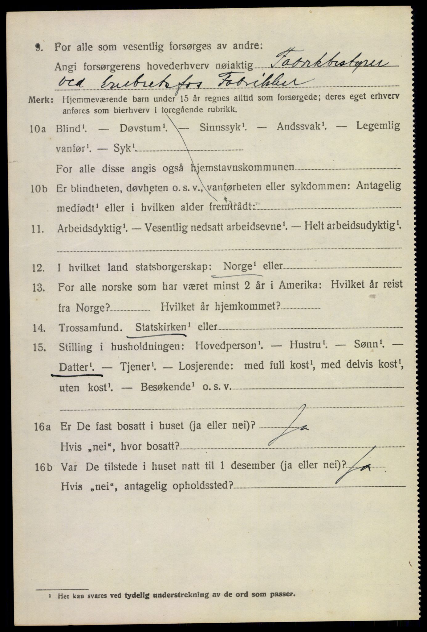 SAKO, 1920 census for Modum, 1920, p. 10356