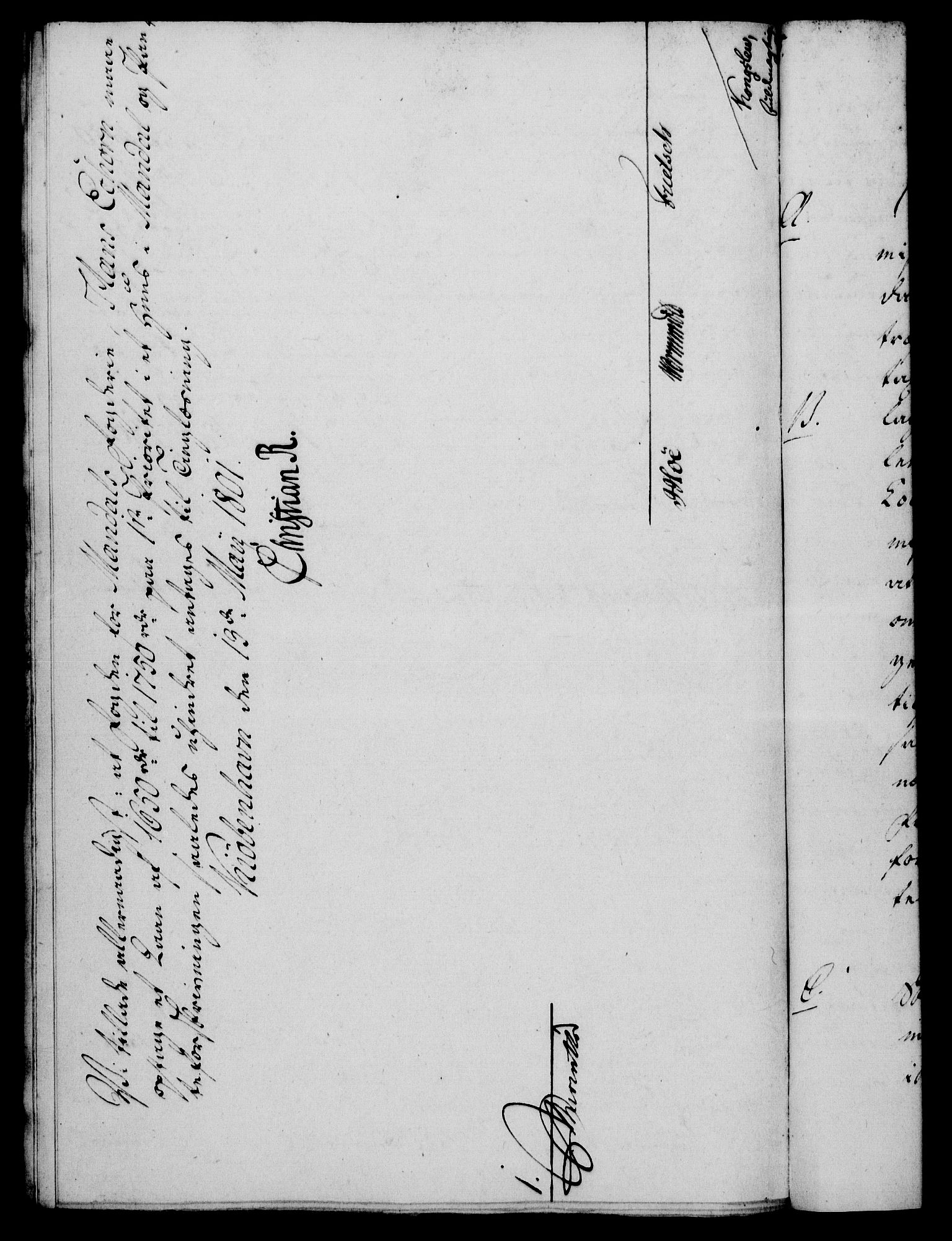 Rentekammeret, Kammerkanselliet, RA/EA-3111/G/Gf/Gfa/L0083: Norsk relasjons- og resolusjonsprotokoll (merket RK 52.83), 1801, p. 312