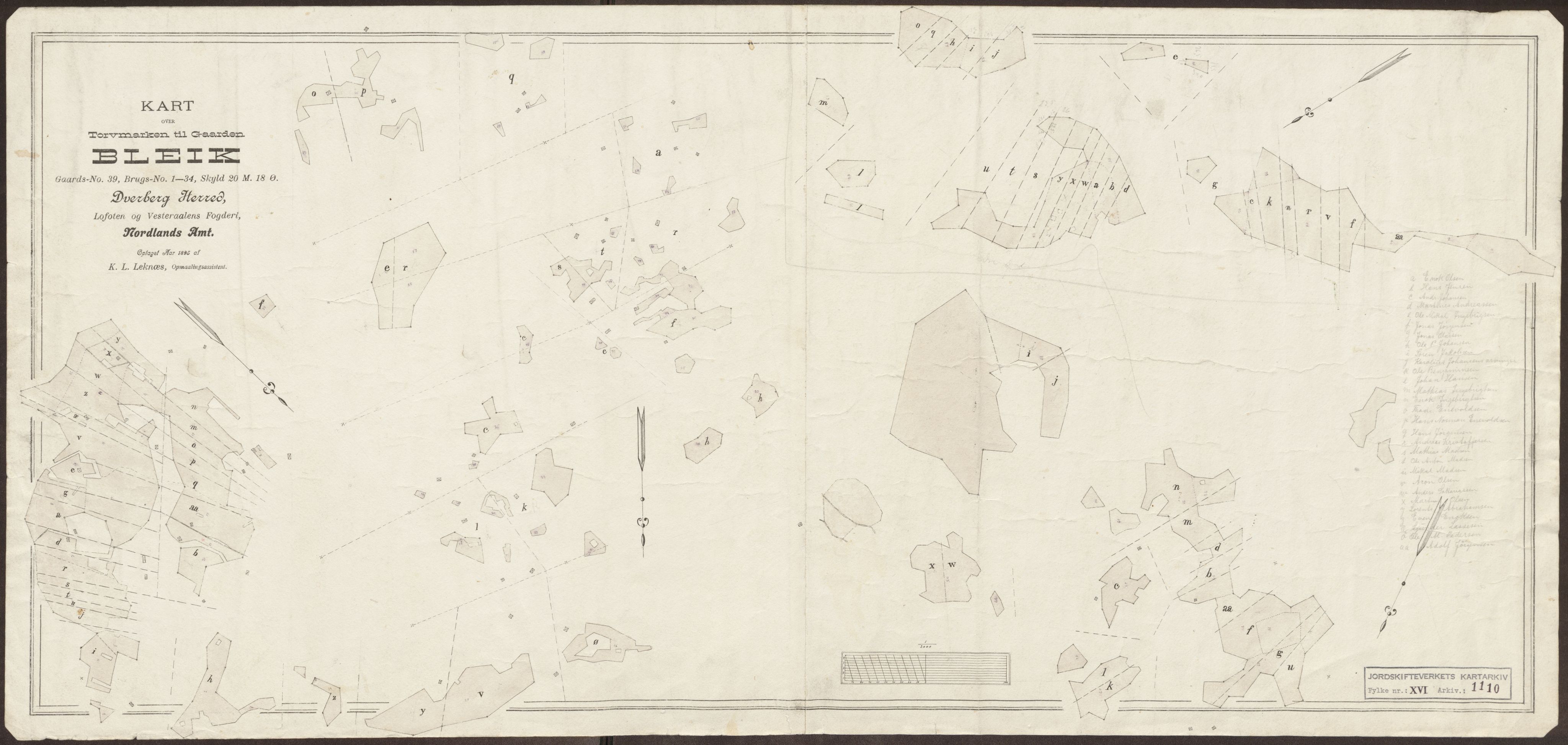 Jordskifteverkets kartarkiv, AV/RA-S-3929/T, 1859-1988, p. 1274