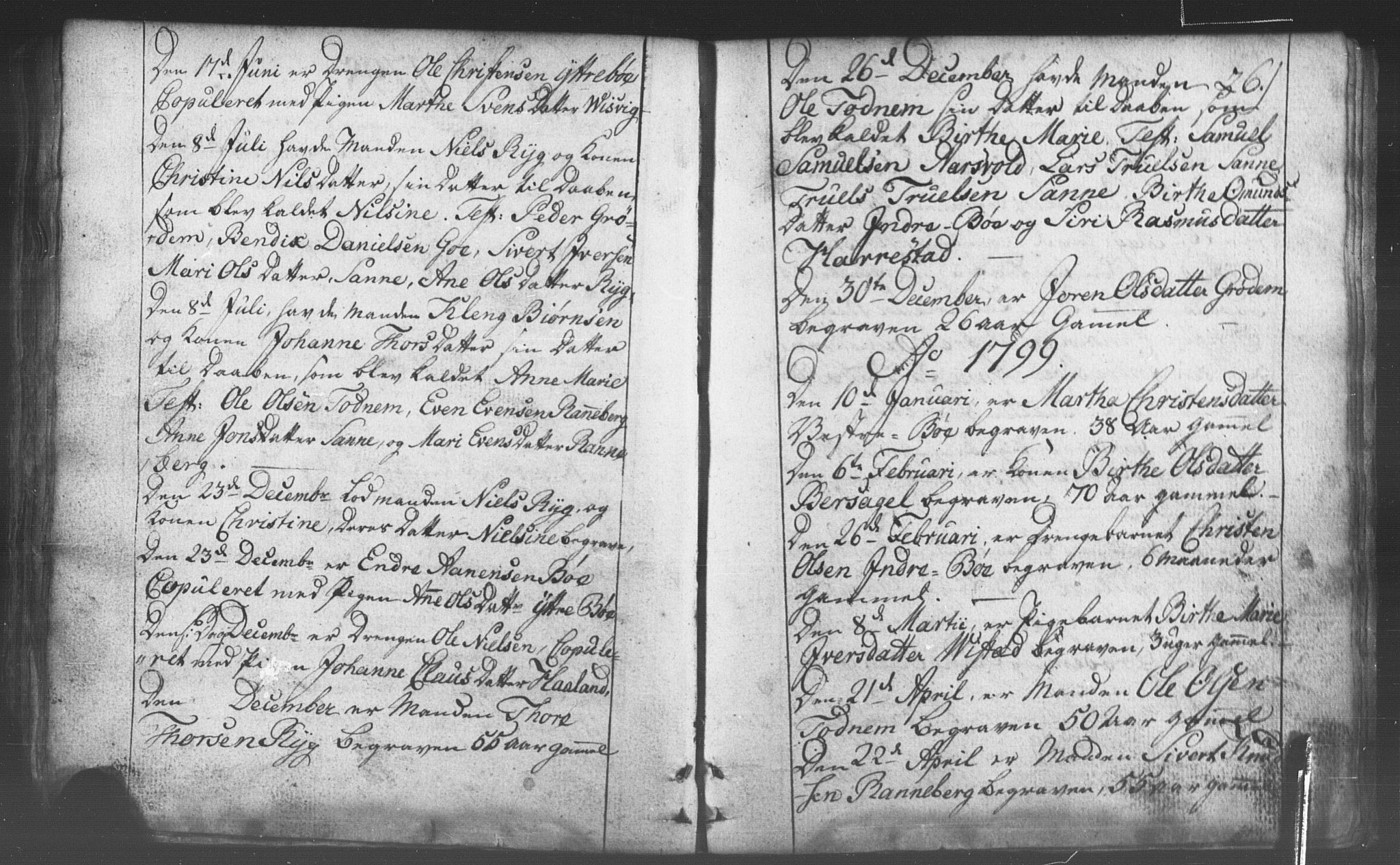 Domkirken sokneprestkontor, SAST/A-101812/001/30/30BB/L0006: Parish register (copy) no. B 6, 1783-1815, p. 26
