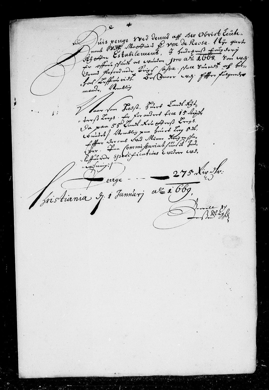 Rentekammeret inntil 1814, Reviderte regnskaper, Stiftamtstueregnskaper, Landkommissariatet på Akershus og Akershus stiftamt, AV/RA-EA-5869/R/Rb/L0049: Akershus stiftamt, 1668