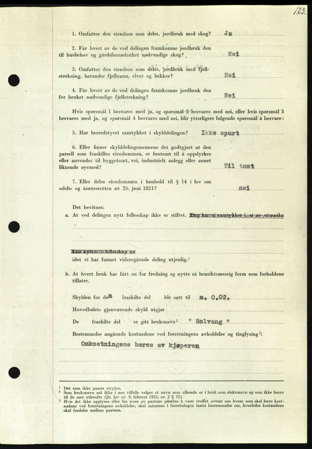 Nordmøre sorenskriveri, AV/SAT-A-4132/1/2/2Ca: Mortgage book no. A109, 1948-1948, Diary no: : 2405/1948