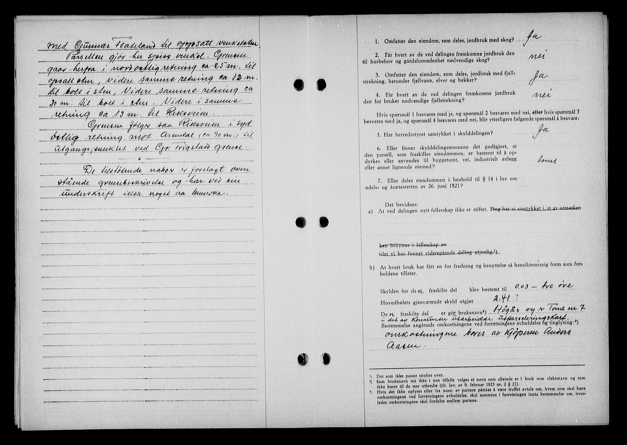 Nedenes sorenskriveri, AV/SAK-1221-0006/G/Gb/Gba/L0048: Mortgage book no. A-II, 1940-1941, Diary no: : 1159/1940