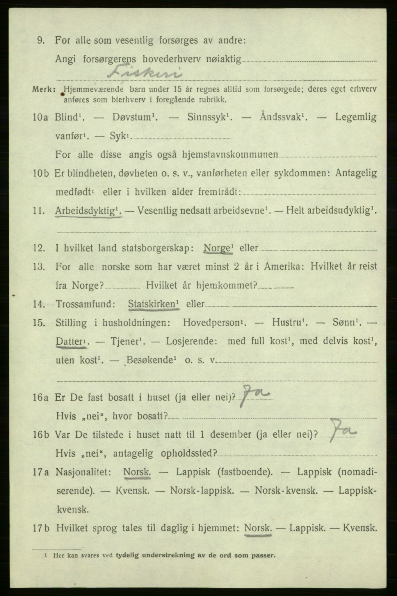 SATØ, 1920 census for Måsøy, 1920, p. 1619