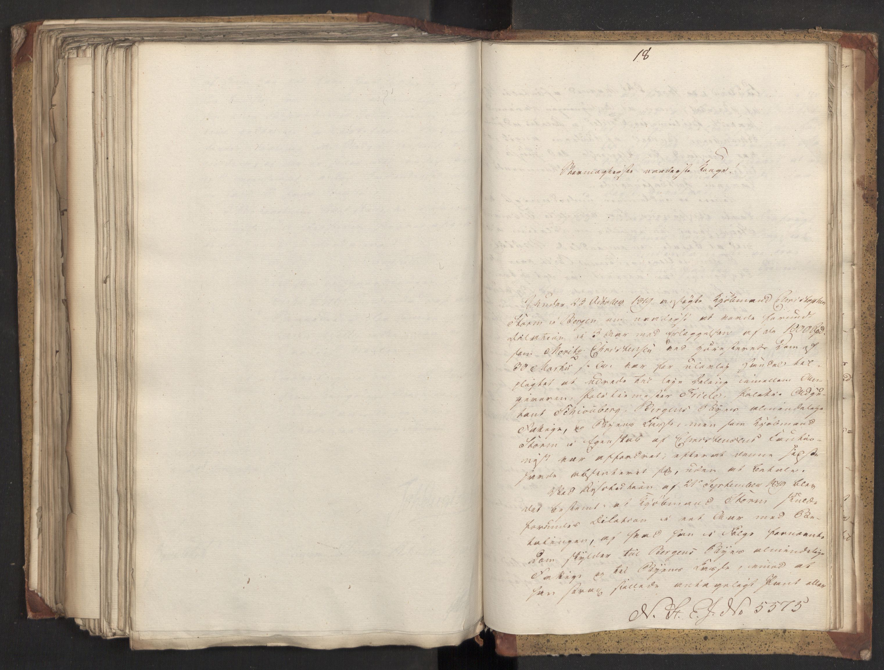 Statsrådsavdelingen i Stockholm, AV/RA-S-1003/D/Da/L0028: Regjeringsinnstillinger nr. 5437-5586, 1821, p. 374