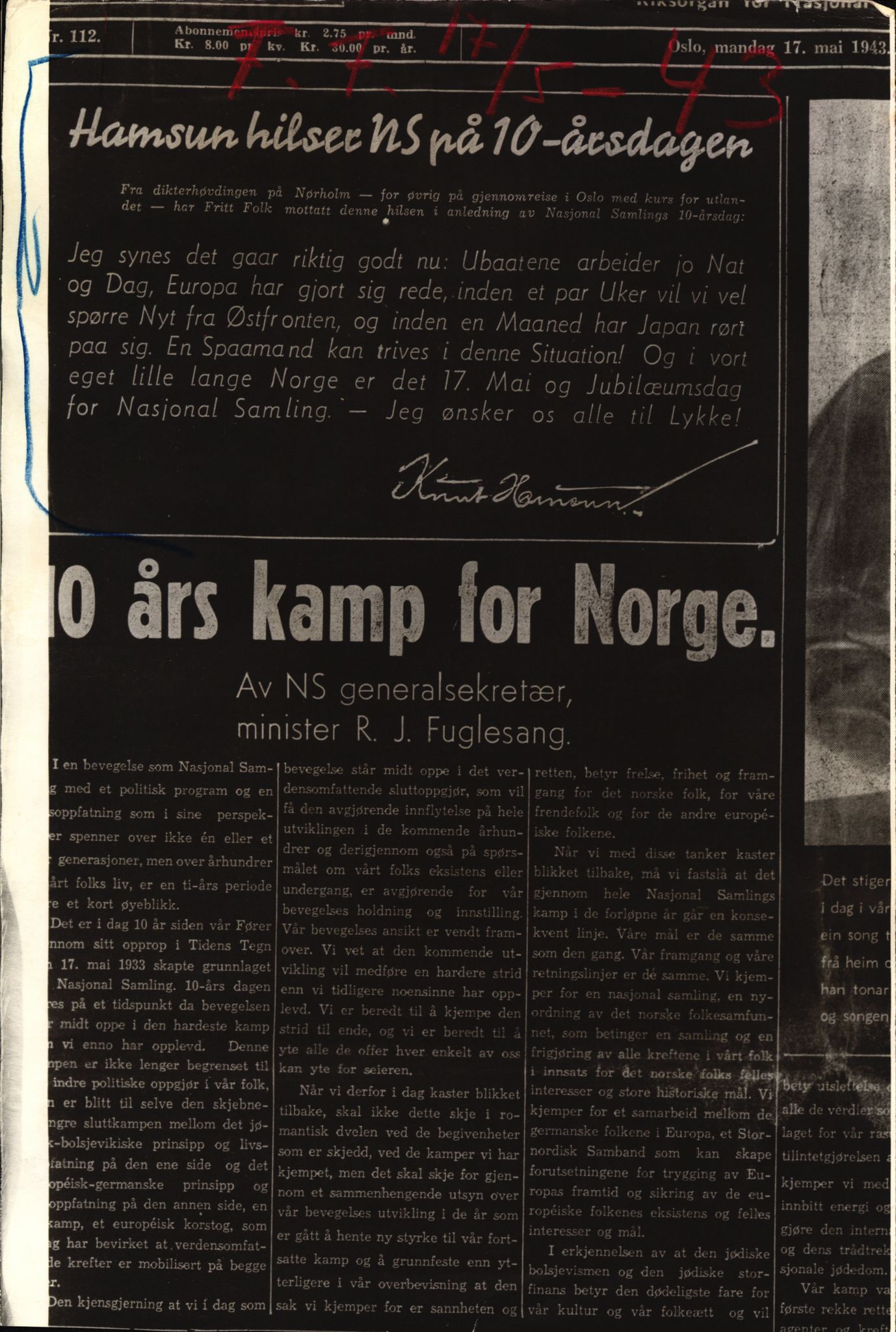 Landssvikarkivet, Arendal politikammer, AV/RA-S-3138-25/D/Dc, 1945-1951, p. 60