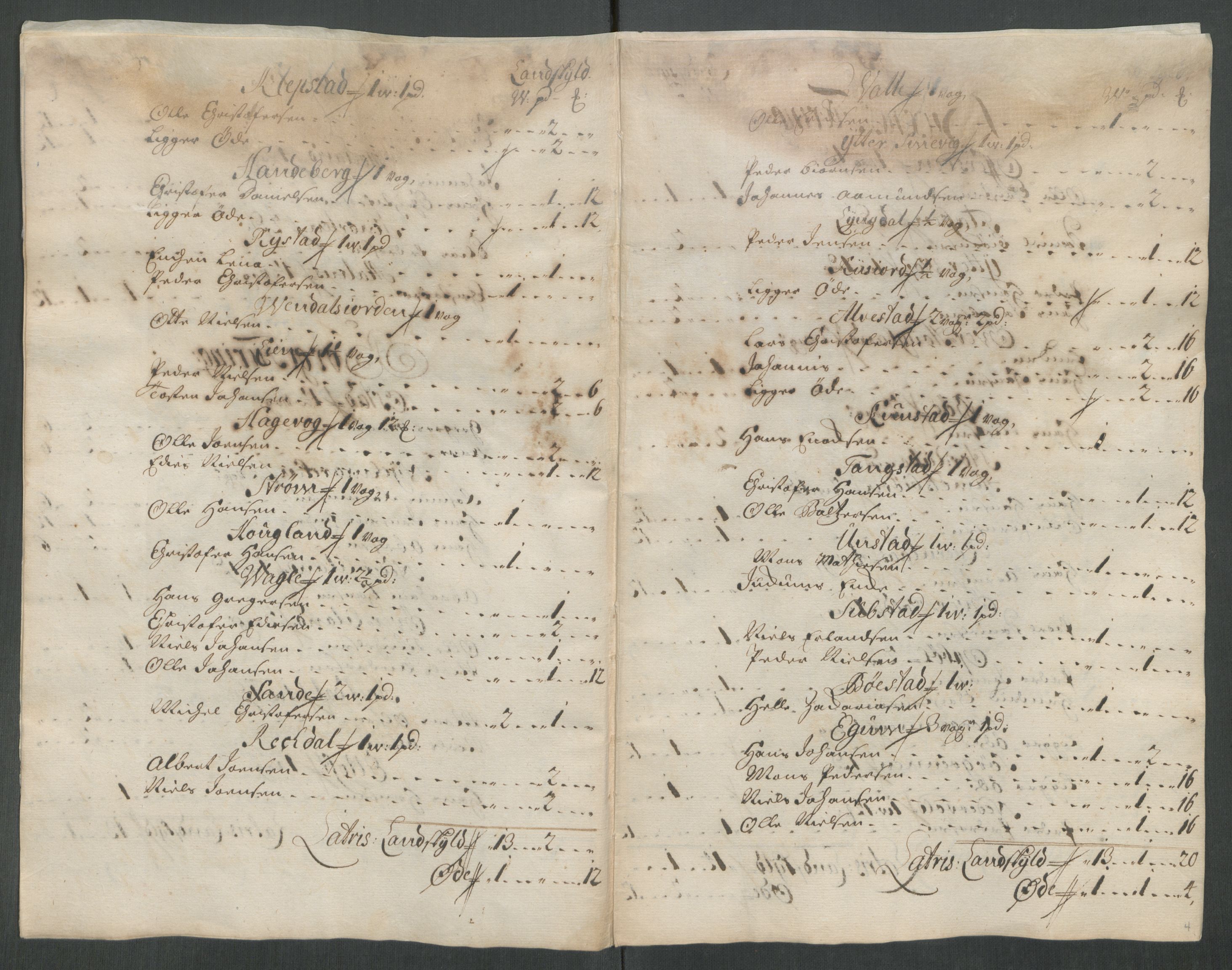 Rentekammeret inntil 1814, Reviderte regnskaper, Fogderegnskap, AV/RA-EA-4092/R67/L4680: Fogderegnskap Vesterålen, Andenes og Lofoten, 1714, p. 187