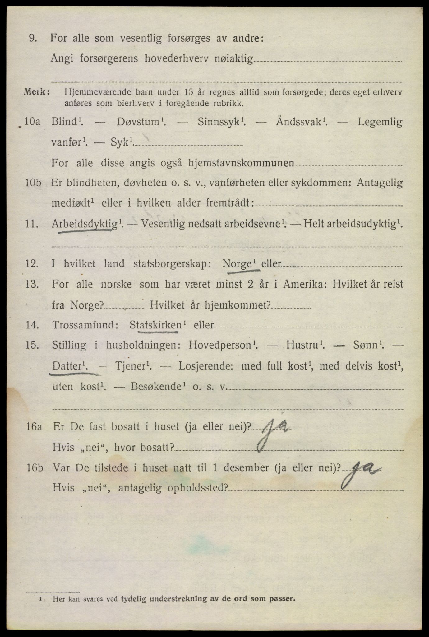 SAKO, 1920 census for Sauherad, 1920, p. 7136