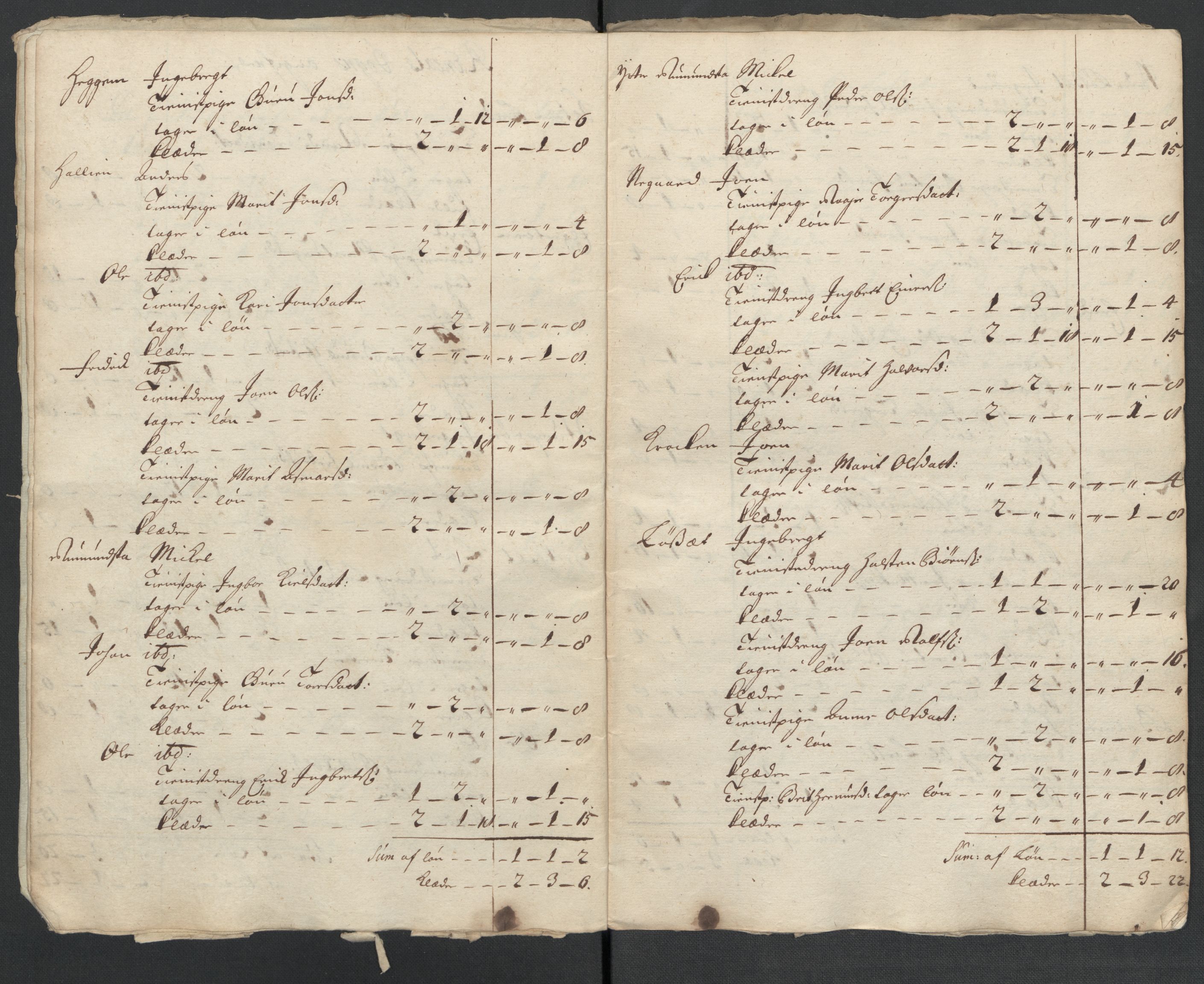 Rentekammeret inntil 1814, Reviderte regnskaper, Fogderegnskap, RA/EA-4092/R56/L3745: Fogderegnskap Nordmøre, 1711, p. 203