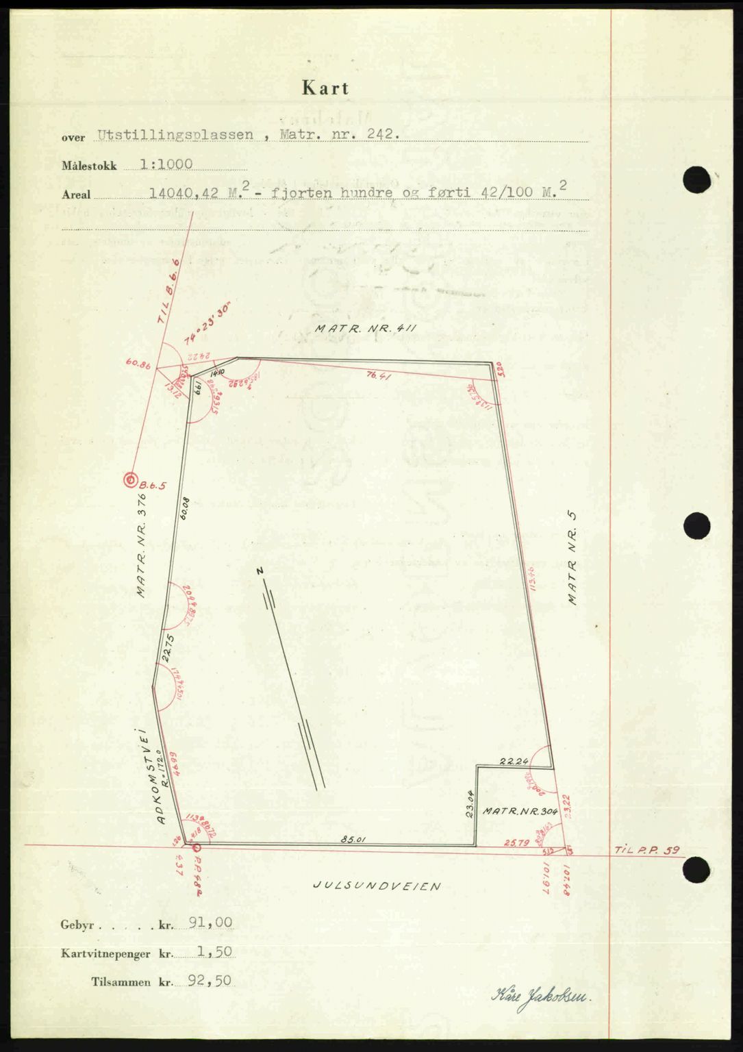 Romsdal sorenskriveri, AV/SAT-A-4149/1/2/2C: Mortgage book no. A23, 1947-1947, Diary no: : 1868/1947