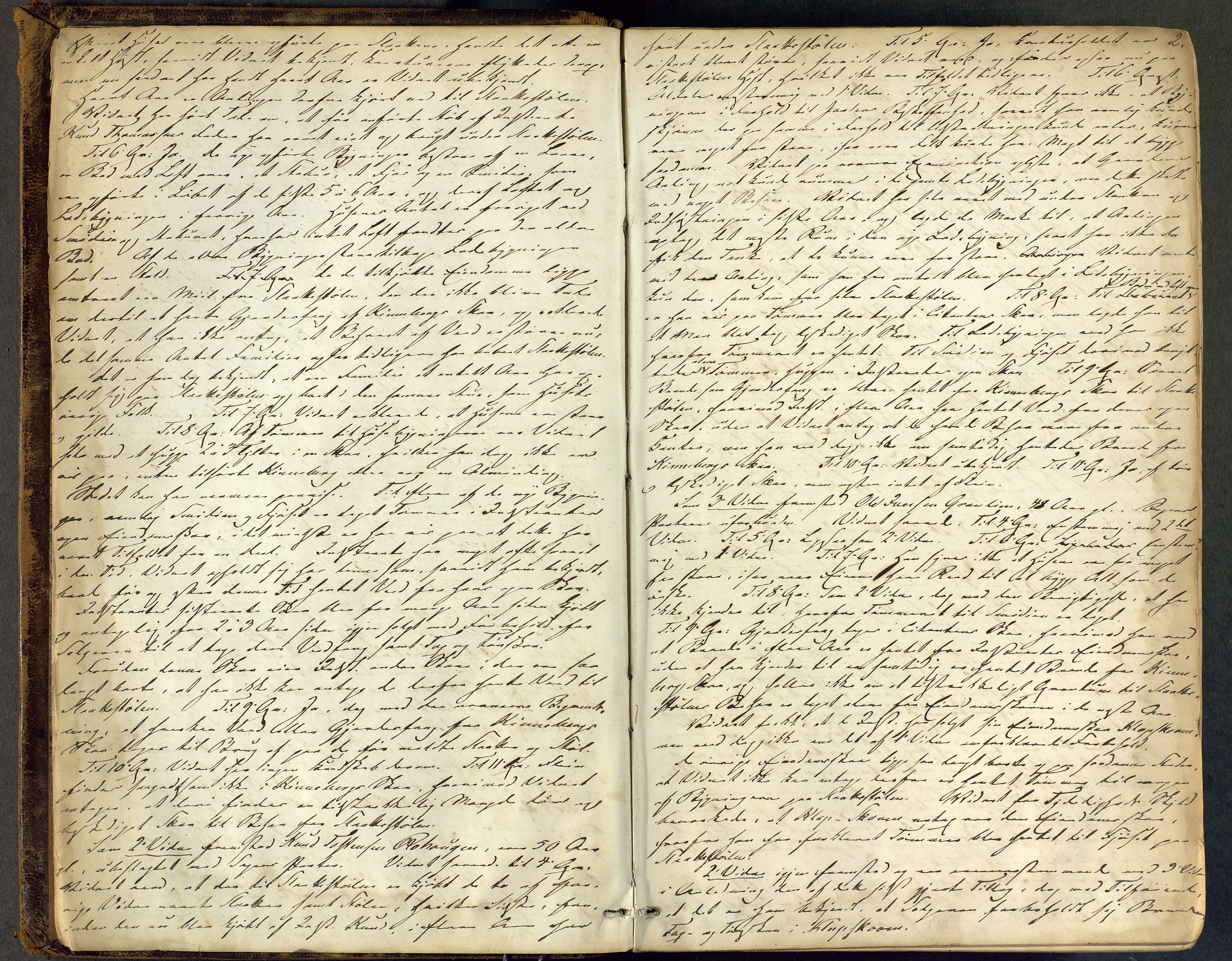 Hallingdal sorenskriveri, SAKO/A-121/F/Fc/L0010: Ekstrarettsprotokoll, 1857-1864, p. 2