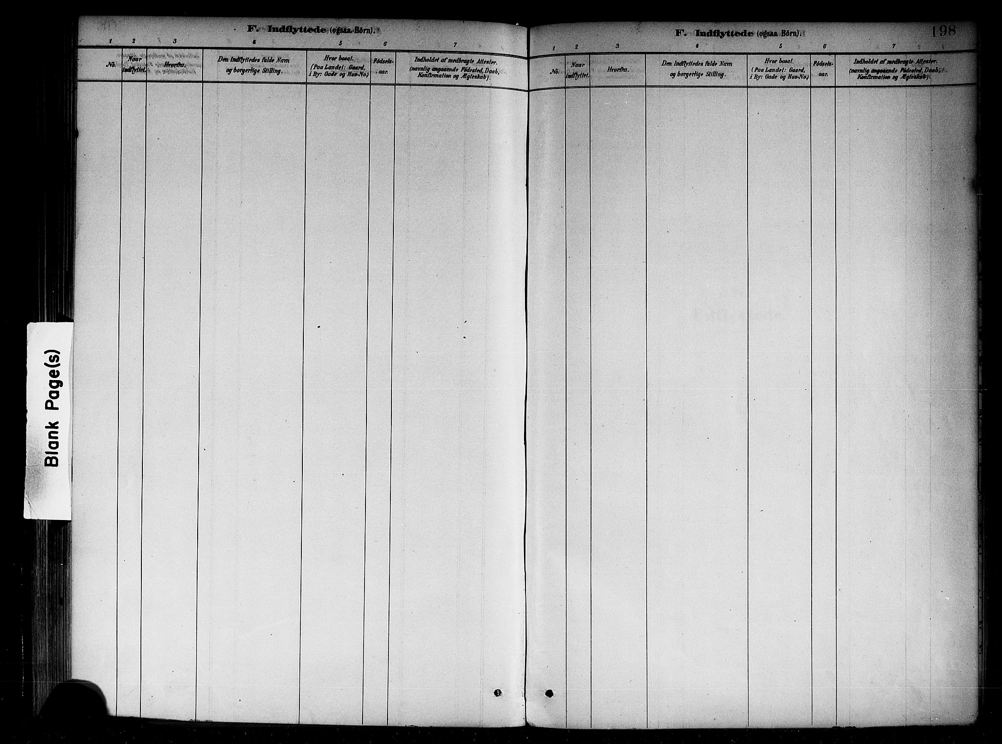 Vik sokneprestembete, SAB/A-81501: Parish register (official) no. B 1, 1878-1890, p. 198