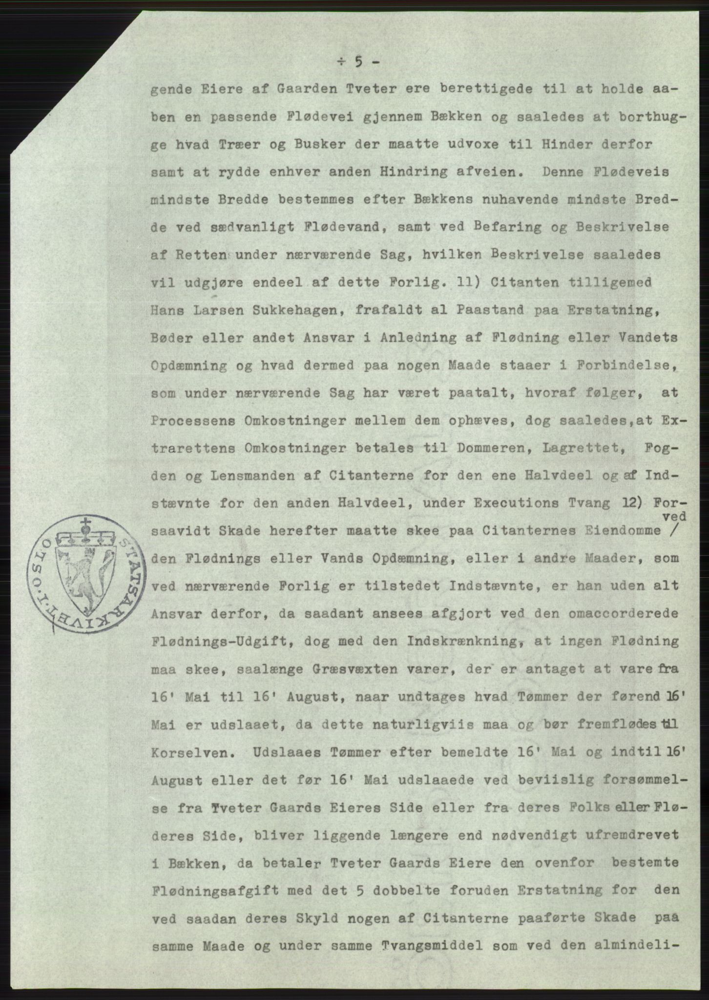Statsarkivet i Oslo, AV/SAO-A-10621/Z/Zd/L0025: Avskrifter, j.nr 37-1147/1967, 1967, p. 218