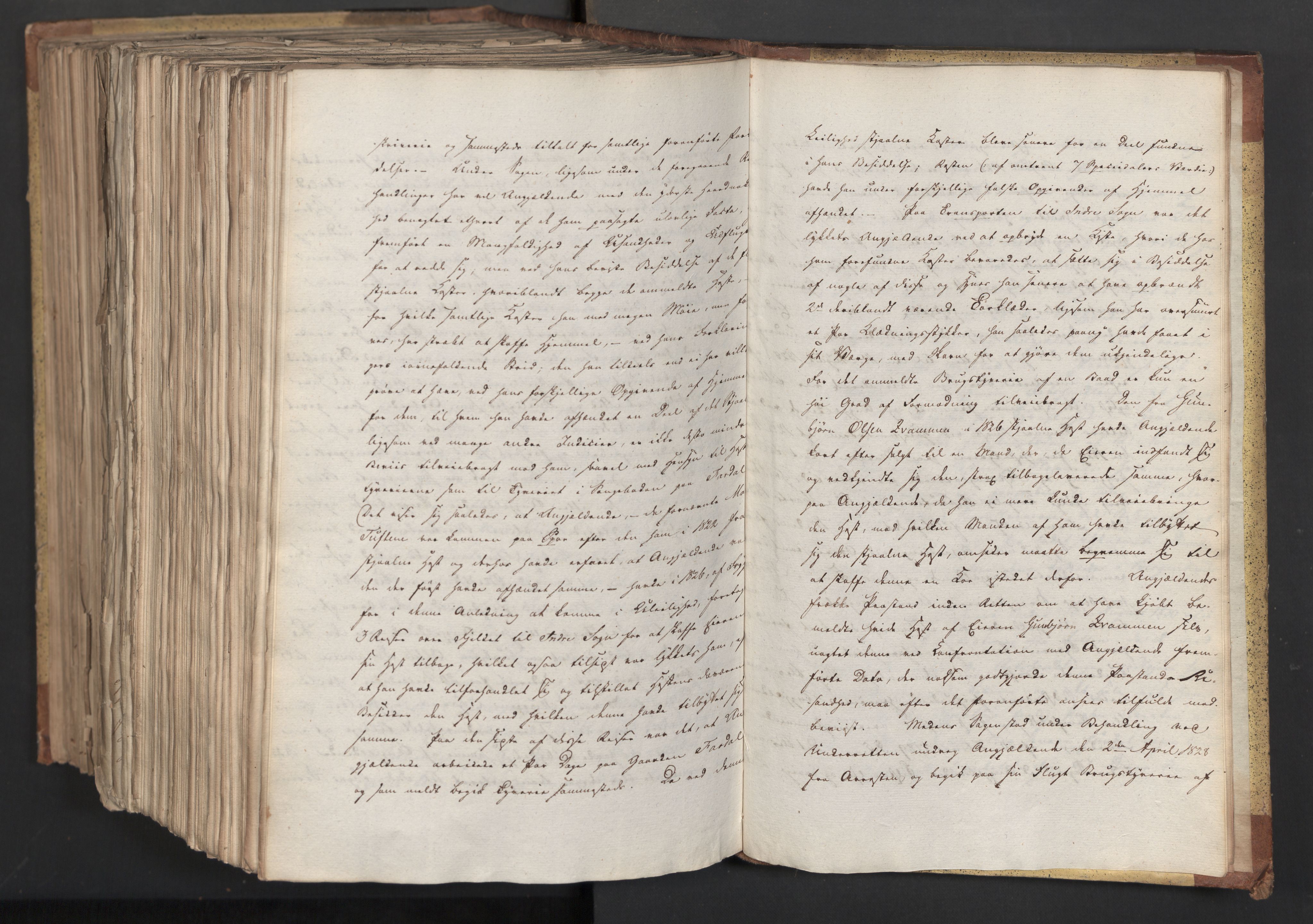 Statsrådsavdelingen i Stockholm, AV/RA-S-1003/D/Da/L0066: Regjeringsinnstillinger nr. 240-449, 1830, p. 816