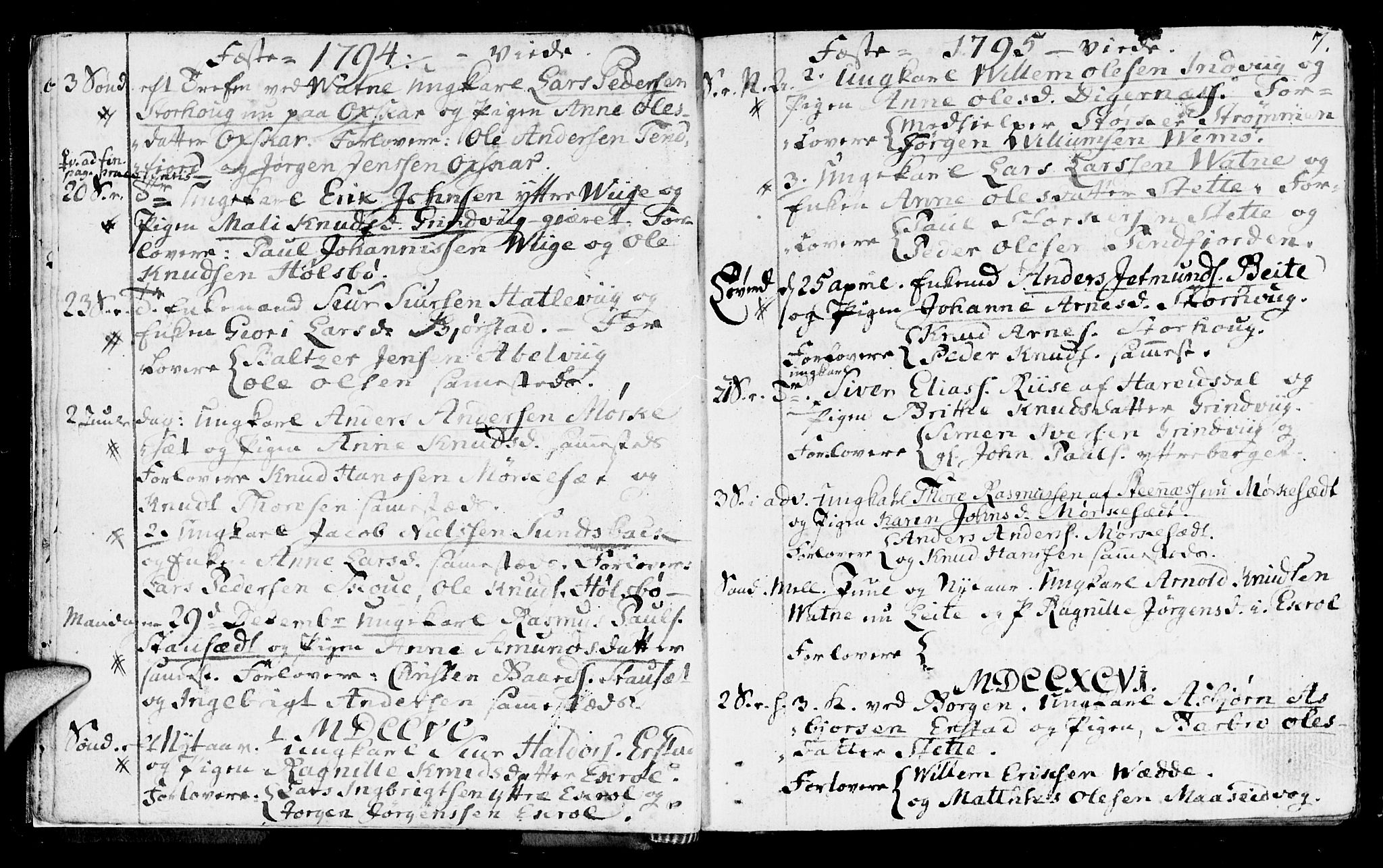 Ministerialprotokoller, klokkerbøker og fødselsregistre - Møre og Romsdal, SAT/A-1454/524/L0350: Parish register (official) no. 524A02, 1780-1817, p. 7