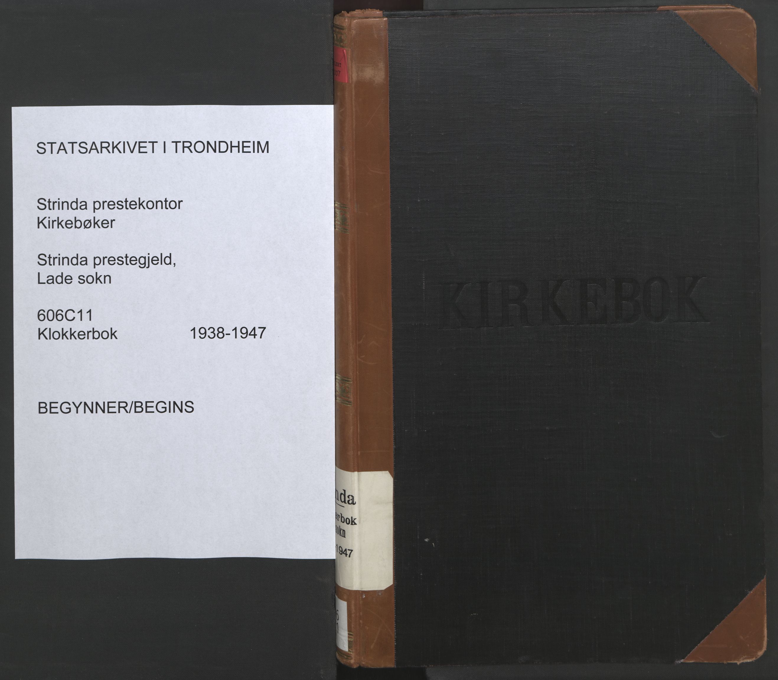 Ministerialprotokoller, klokkerbøker og fødselsregistre - Sør-Trøndelag, SAT/A-1456/606/L0315: Parish register (copy) no. 606C11, 1938-1947