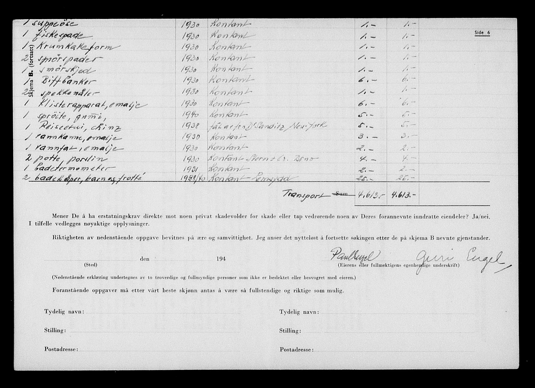 Justisdepartementet, Tilbakeføringskontoret for inndratte formuer, AV/RA-S-1564/H/Hc/Hcc/L0933: --, 1945-1947, p. 196