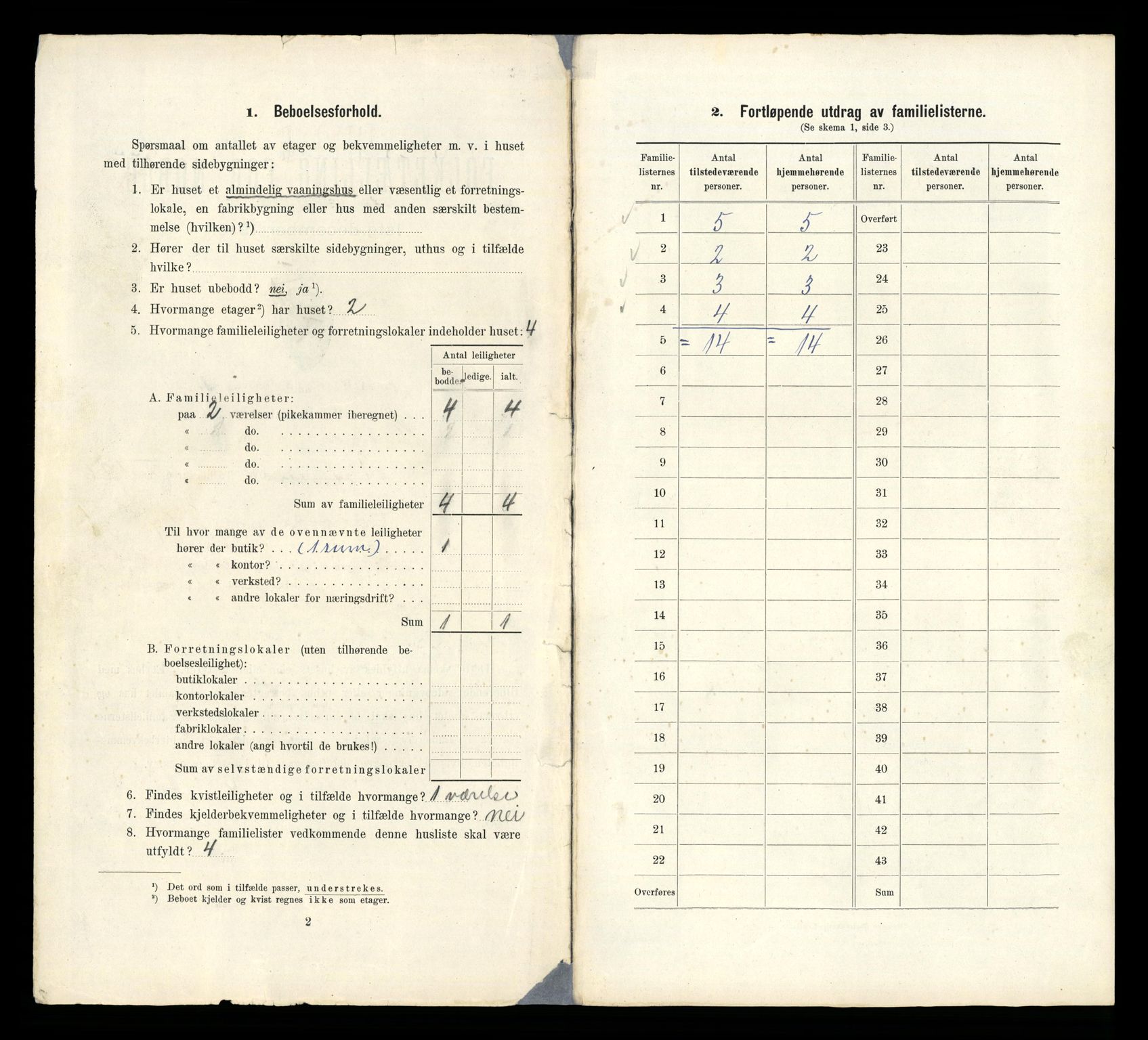 RA, 1910 census for Bergen, 1910, p. 43148