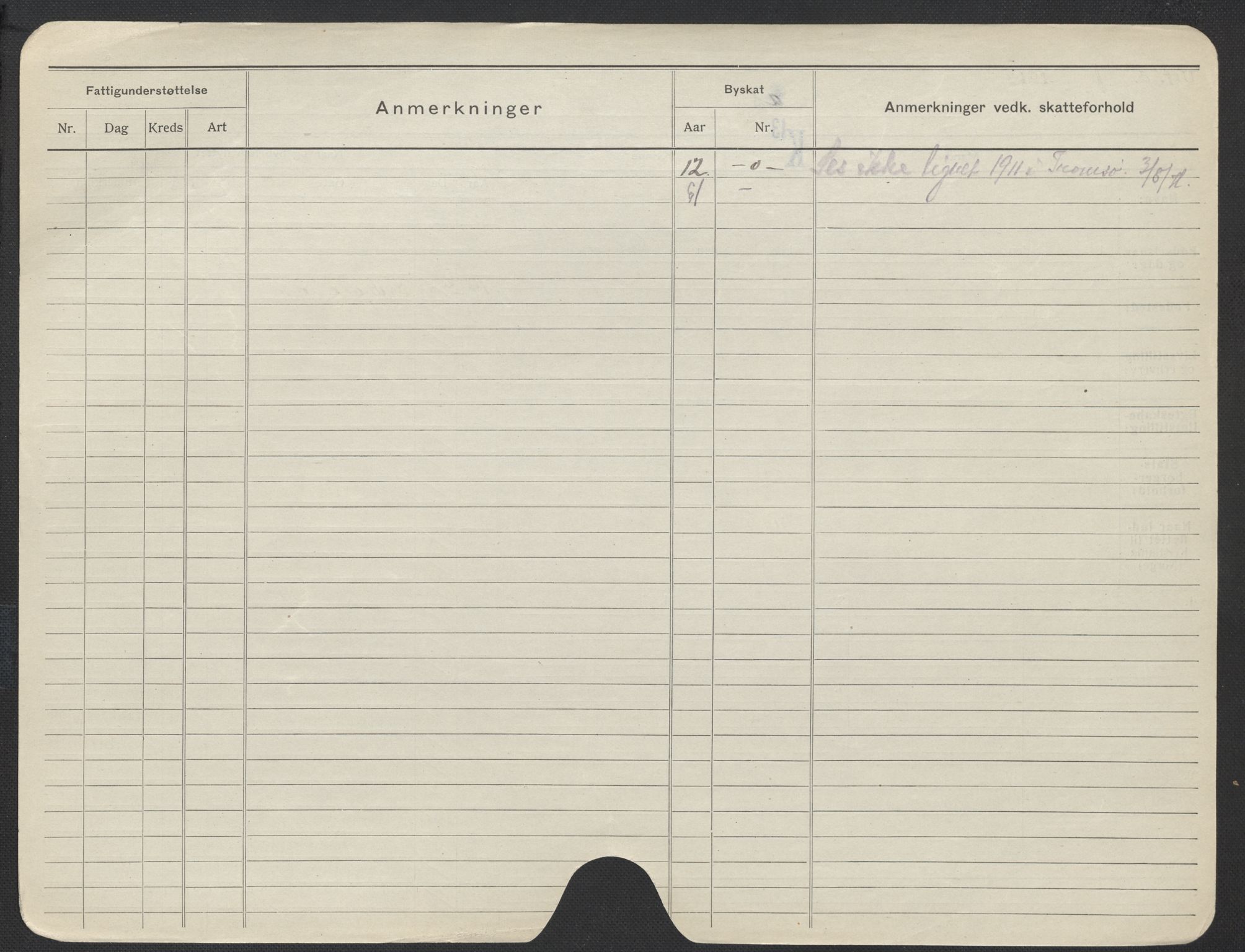 Oslo folkeregister, Registerkort, SAO/A-11715/F/Fa/Fac/L0018: Kvinner, 1906-1914, p. 776b