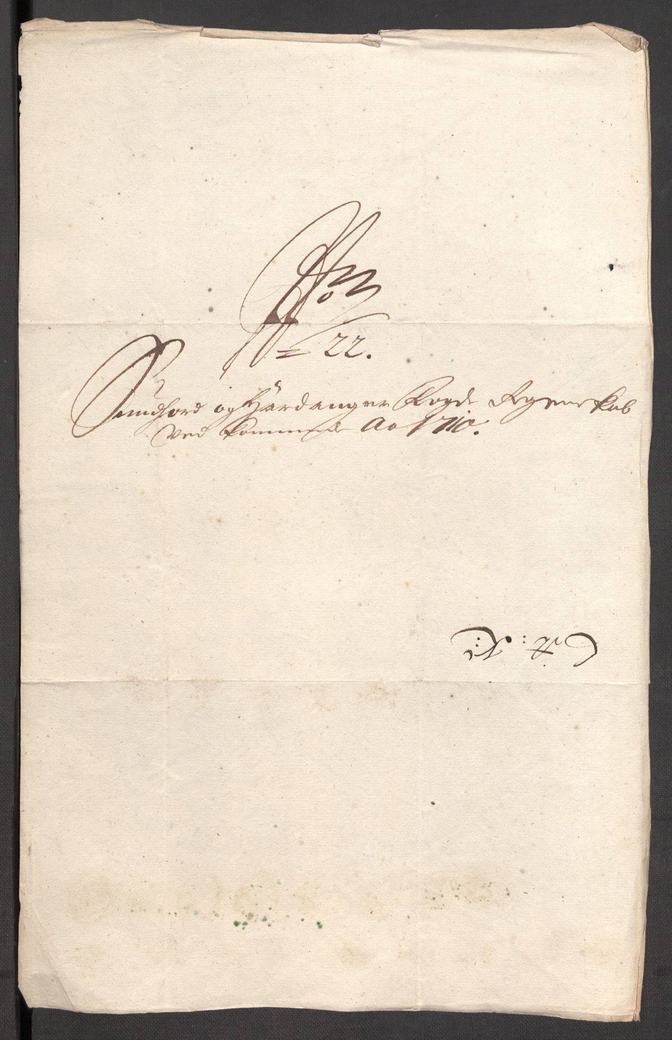 Rentekammeret inntil 1814, Reviderte regnskaper, Fogderegnskap, AV/RA-EA-4092/R48/L2986: Fogderegnskap Sunnhordland og Hardanger, 1709-1710, p. 486