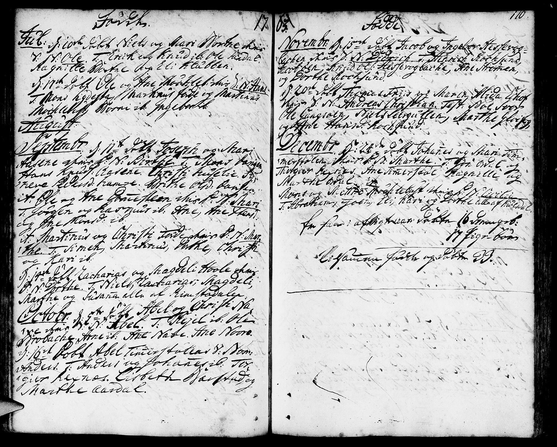 Davik sokneprestembete, SAB/A-79701/H/Haa/Haaa/L0002: Parish register (official) no. A 2, 1742-1816, p. 110