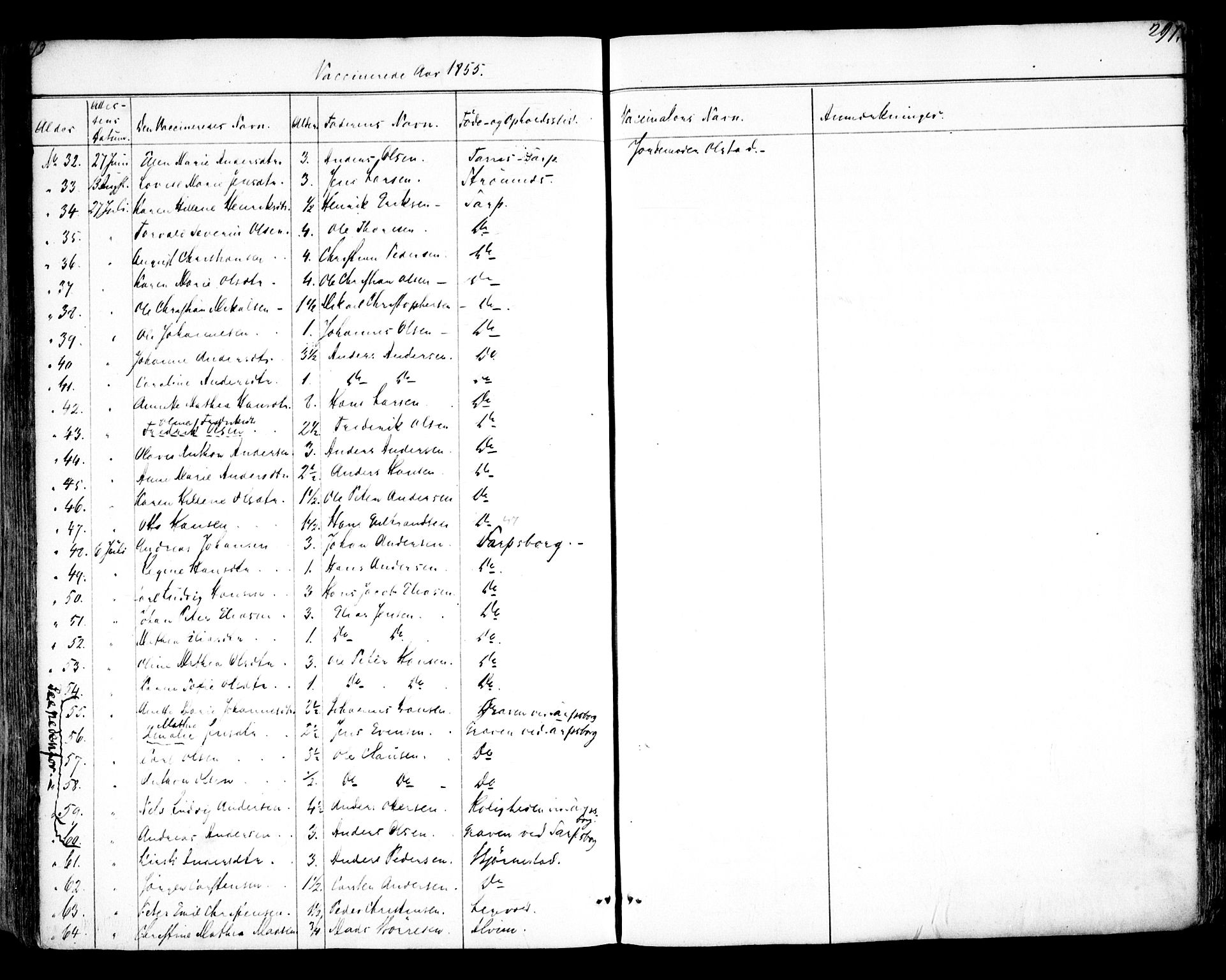 Tune prestekontor Kirkebøker, AV/SAO-A-2007/F/Fa/L0011: Parish register (official) no. 11, 1852-1856, p. 297