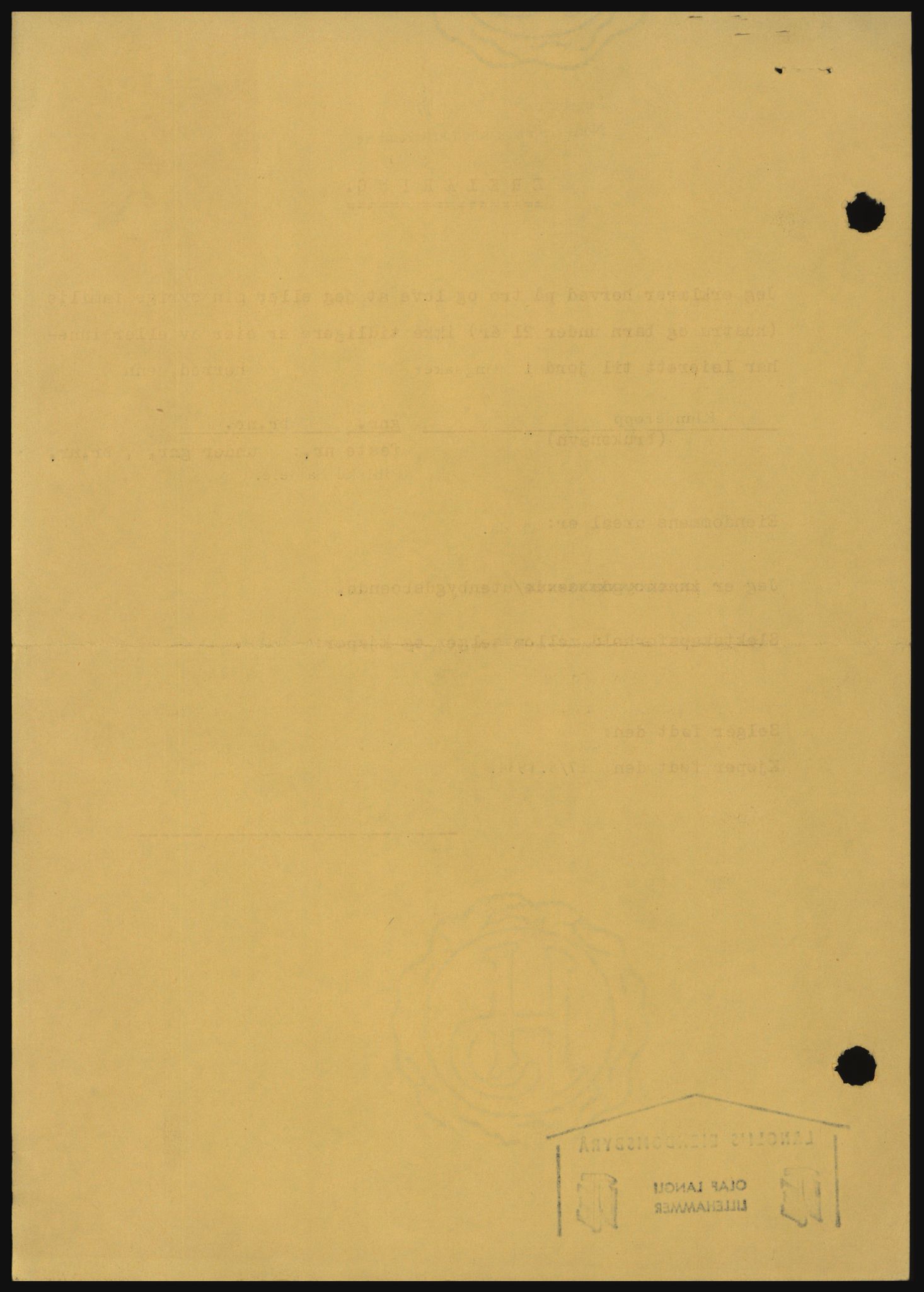 Nord-Hedmark sorenskriveri, SAH/TING-012/H/Hc/L0028: Mortgage book no. 28, 1968-1968, Diary no: : 4370/1968