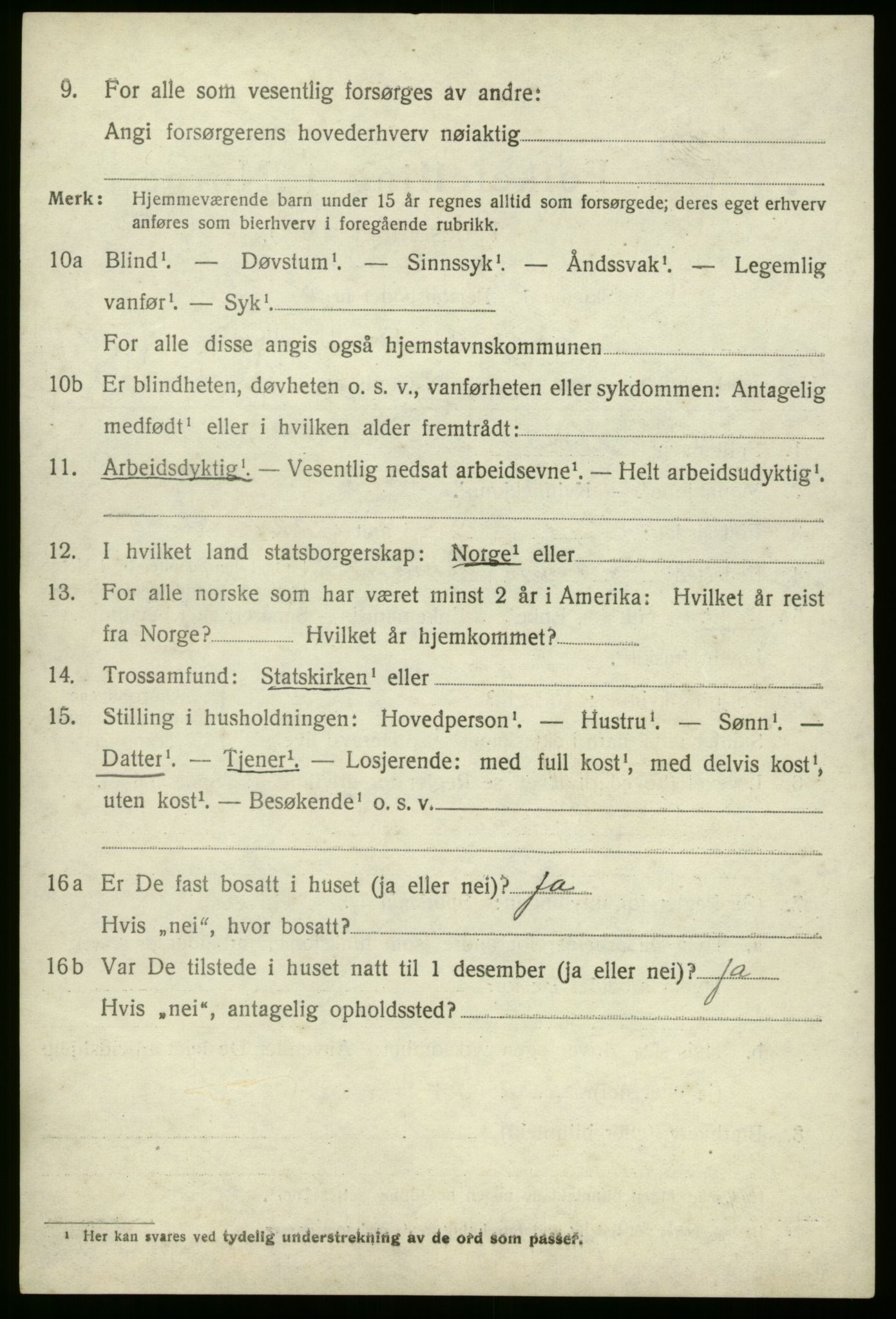 SAB, 1920 census for Stryn, 1920, p. 4171