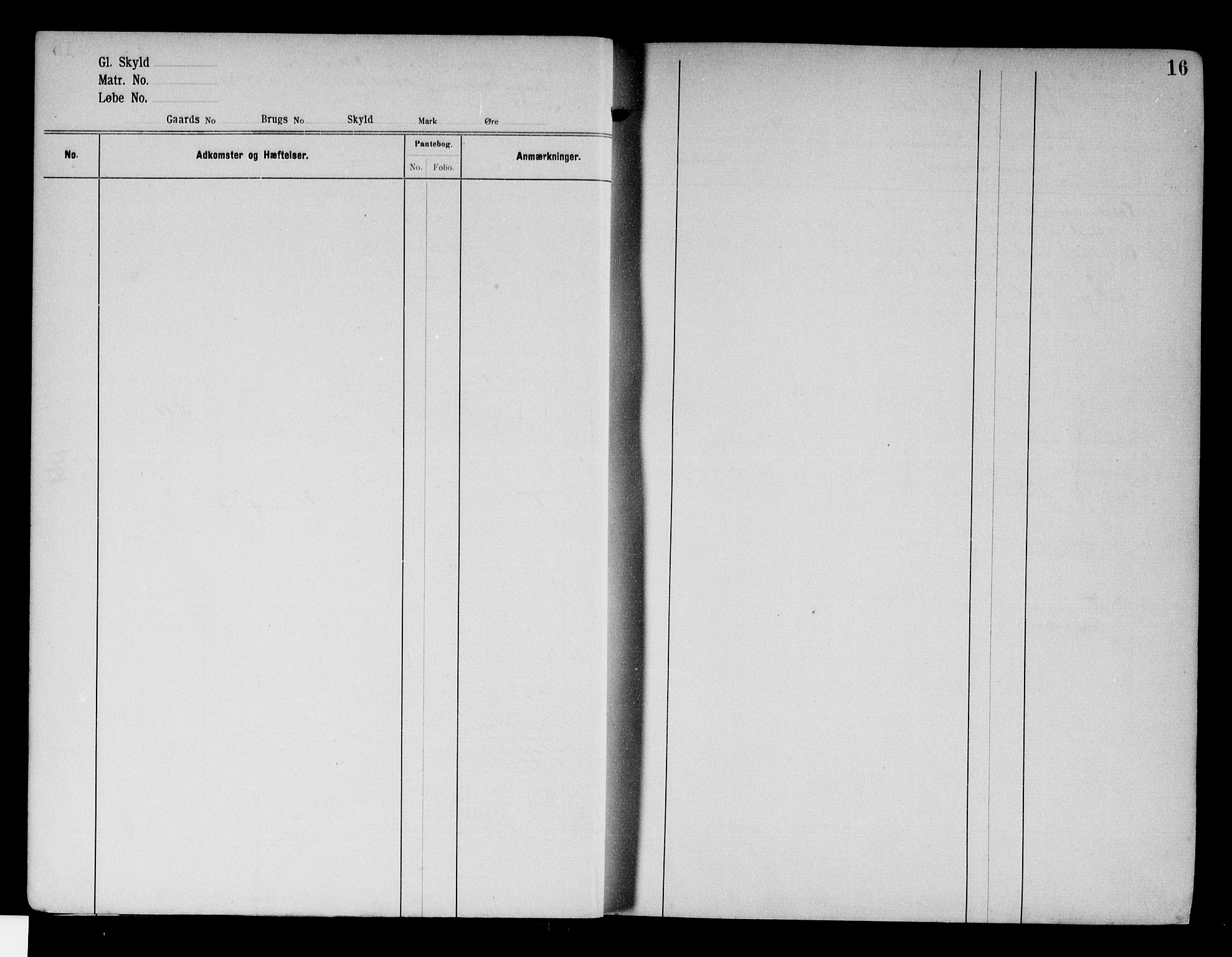 Follo sorenskriveri, SAO/A-10274/G/Gb/Gbd/L0002a: Mortgage register no. IV 2a, 1897-1938, p. 16
