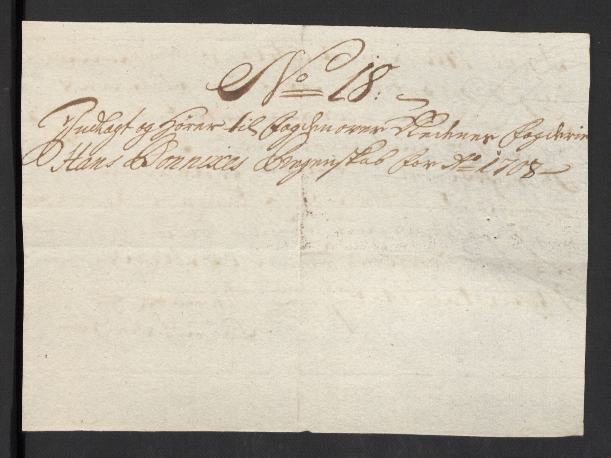 Rentekammeret inntil 1814, Reviderte regnskaper, Fogderegnskap, AV/RA-EA-4092/R39/L2318: Fogderegnskap Nedenes, 1706-1709, p. 307