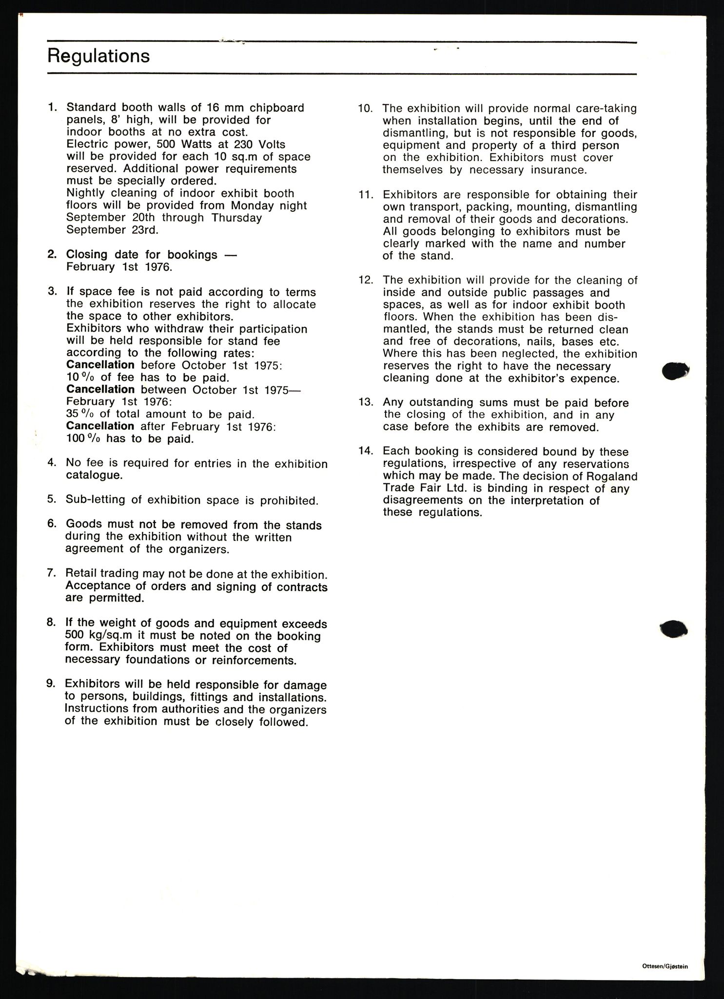 Pa 1716 - Stiftelsen Offshore Northern Seas, AV/SAST-A-102319/F/Fb/L0001: Søknadsskjemaer, 1974-1976, p. 1255