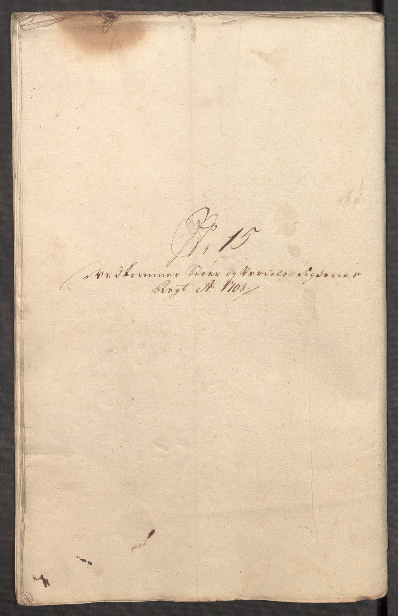 Rentekammeret inntil 1814, Reviderte regnskaper, Fogderegnskap, AV/RA-EA-4092/R62/L4198: Fogderegnskap Stjørdal og Verdal, 1708, p. 197