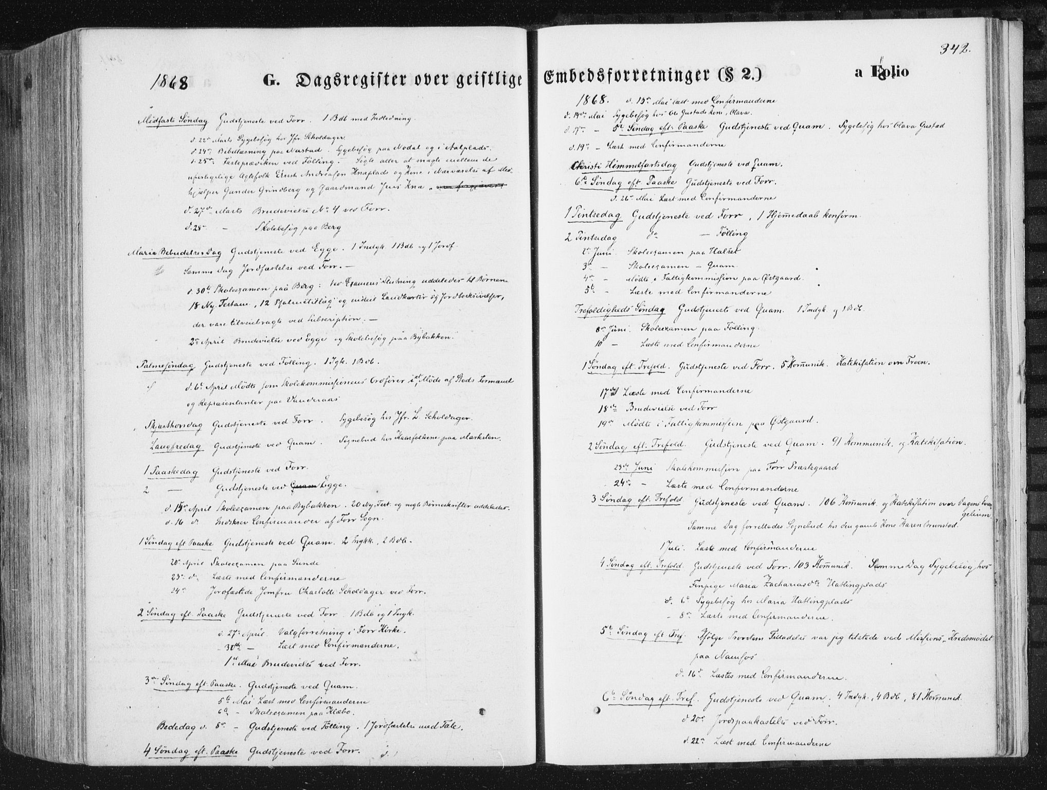 Ministerialprotokoller, klokkerbøker og fødselsregistre - Nord-Trøndelag, SAT/A-1458/746/L0447: Parish register (official) no. 746A06, 1860-1877, p. 342
