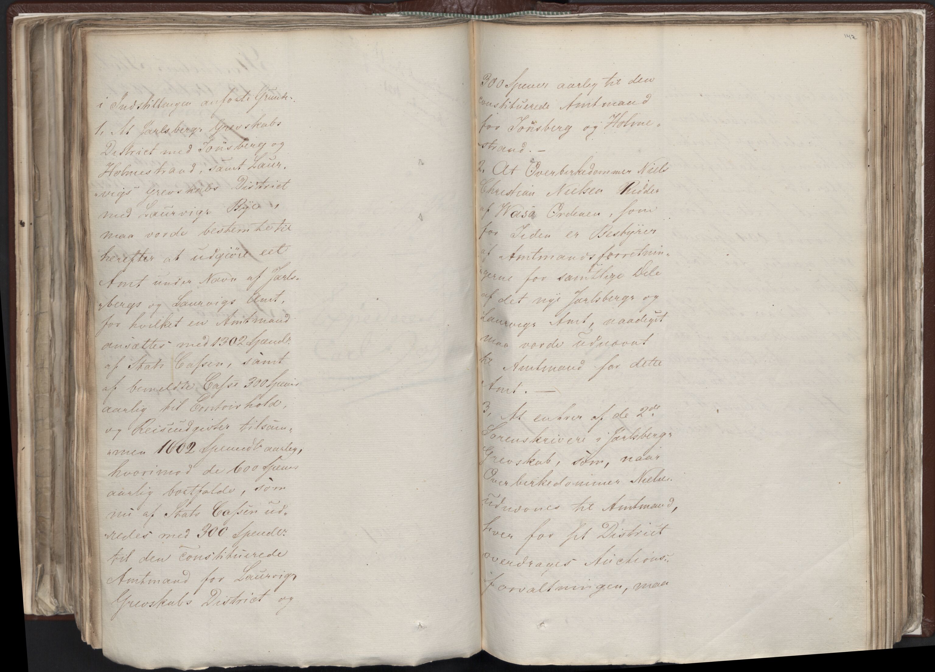Statsrådssekretariatet, AV/RA-S-1001/A/Ab/L0012: Kgl. res. nr. 5679-6008 II, 1821, p. 141b-142a