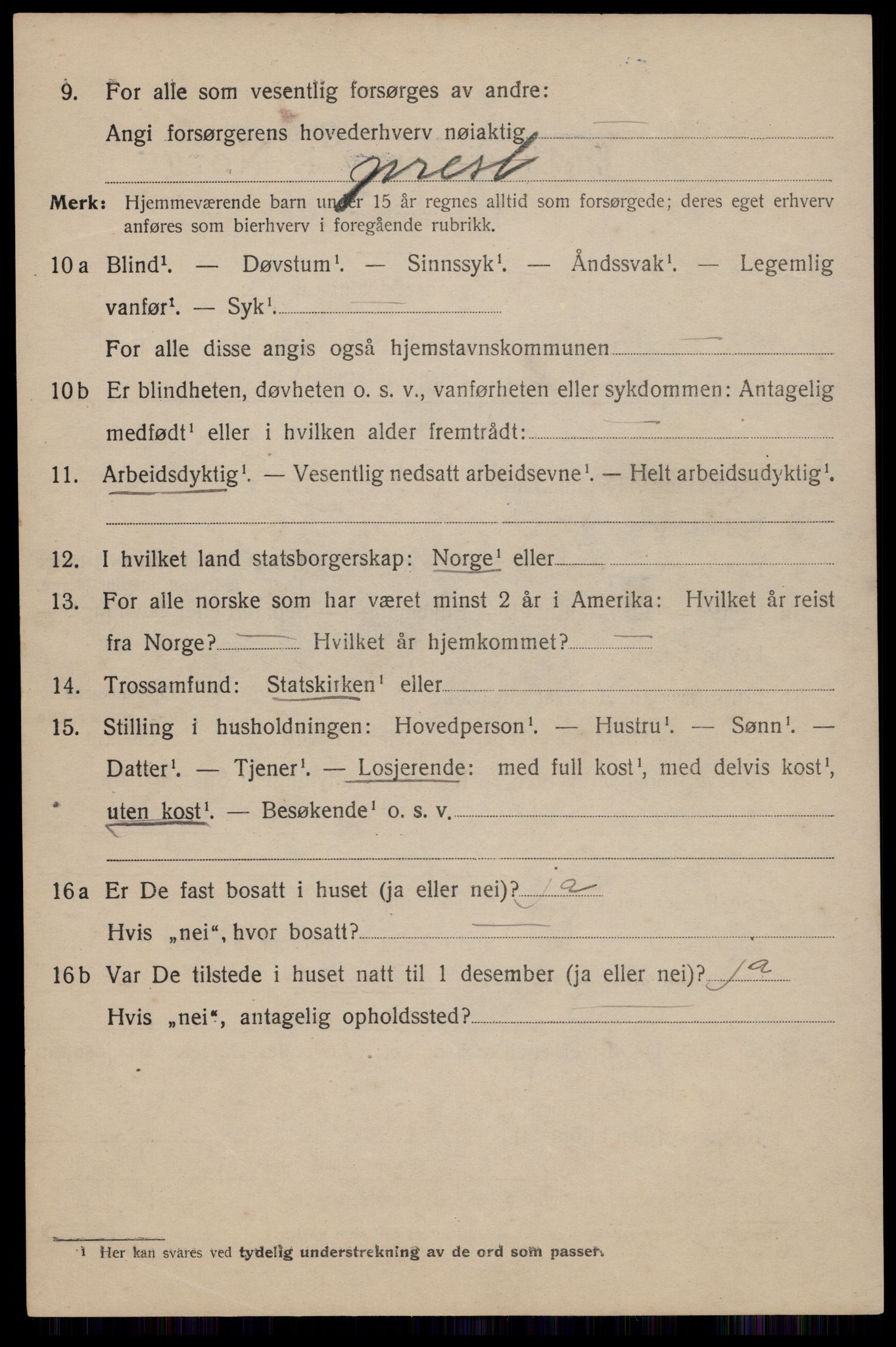 SAT, 1920 census for Trondheim, 1920, p. 87835