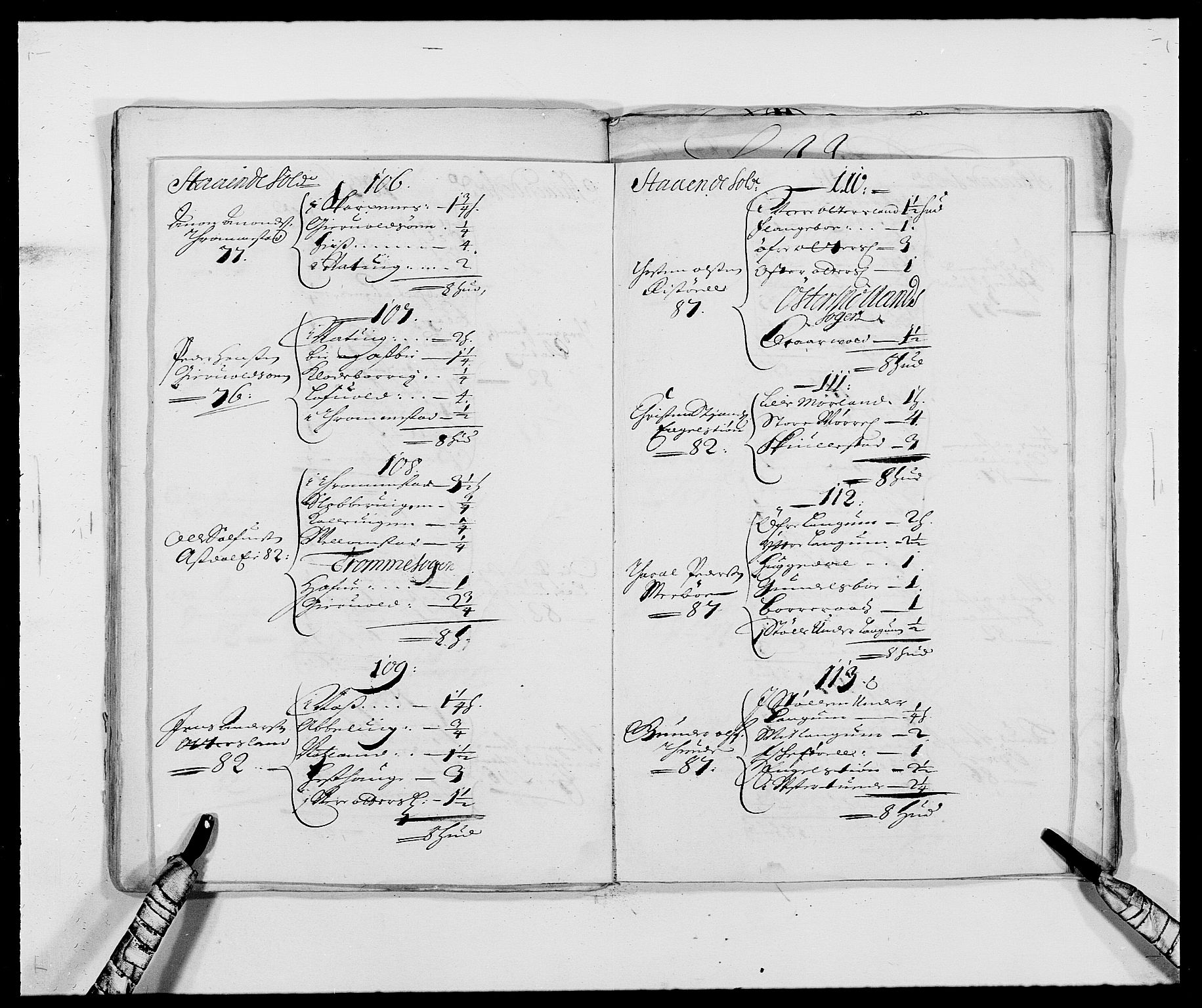 Rentekammeret inntil 1814, Reviderte regnskaper, Fogderegnskap, AV/RA-EA-4092/R39/L2309: Fogderegnskap Nedenes, 1684-1689, p. 44