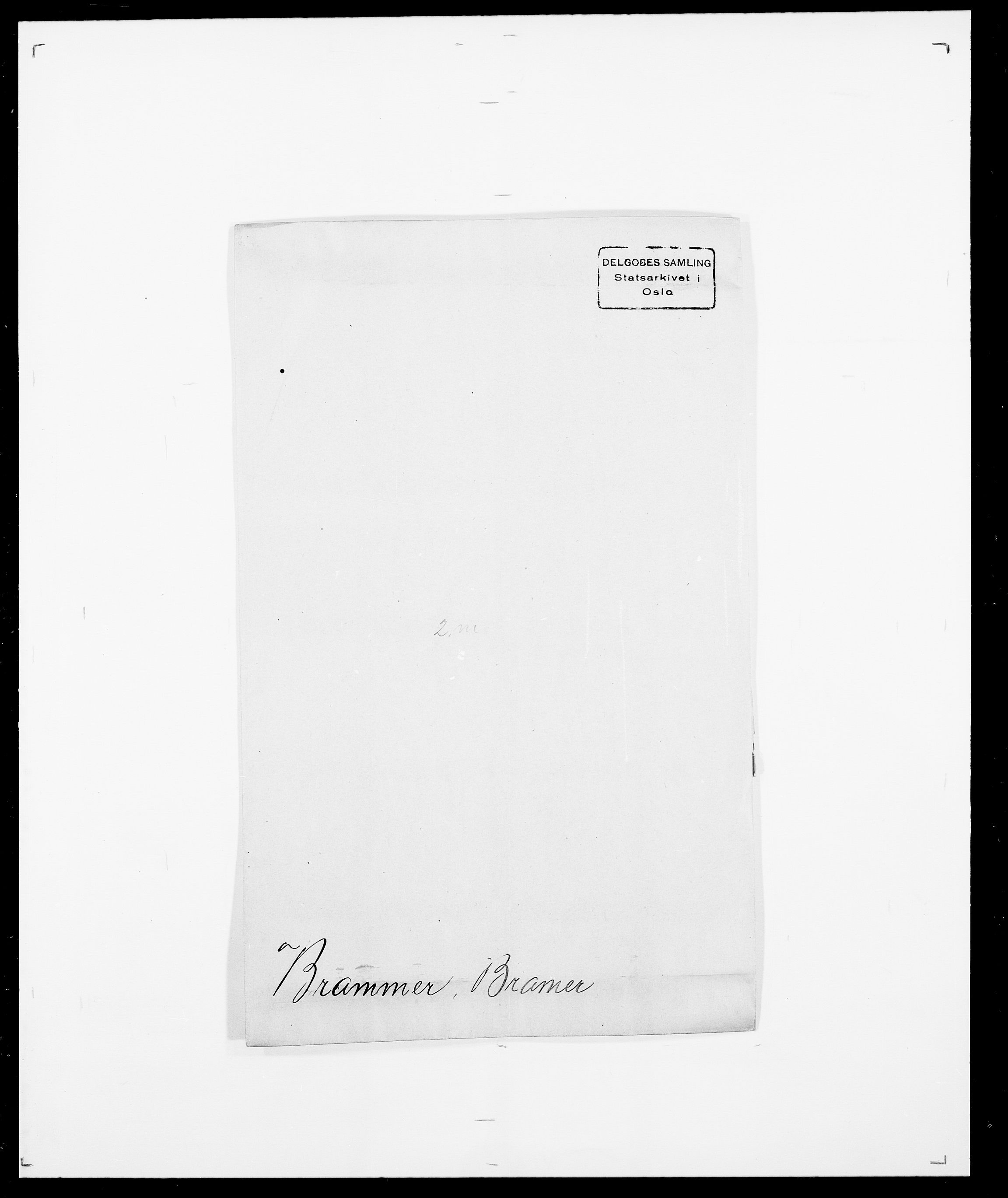 Delgobe, Charles Antoine - samling, AV/SAO-PAO-0038/D/Da/L0006: Brambani - Brønø, p. 3