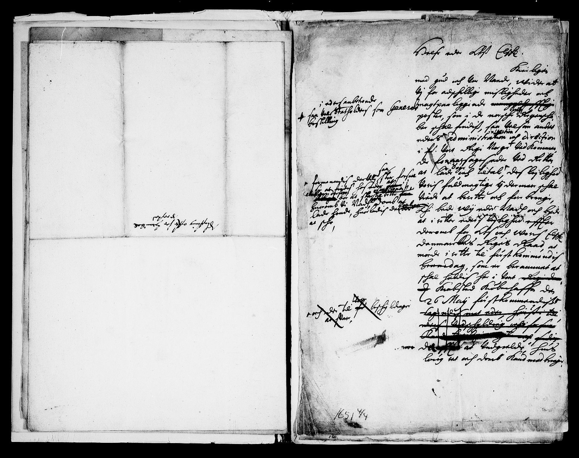 Danske Kanselli, Skapsaker, AV/RA-EA-4061/G/L0004: Tillegg til skapsakene, 1644-1659, p. 464