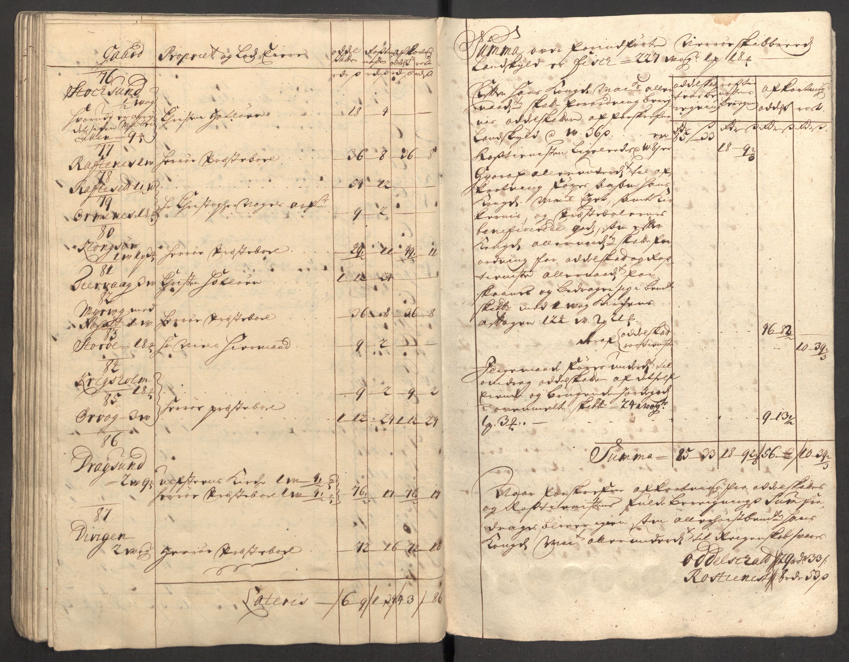 Rentekammeret inntil 1814, Reviderte regnskaper, Fogderegnskap, AV/RA-EA-4092/R54/L3562: Fogderegnskap Sunnmøre, 1708-1709, p. 332