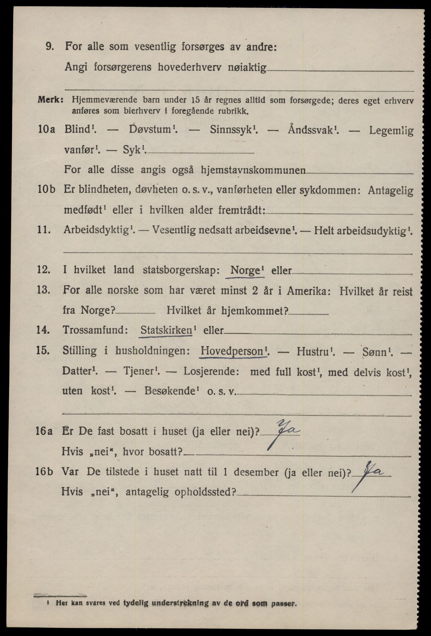 SAKO, 1920 census for Lårdal, 1920, p. 2892