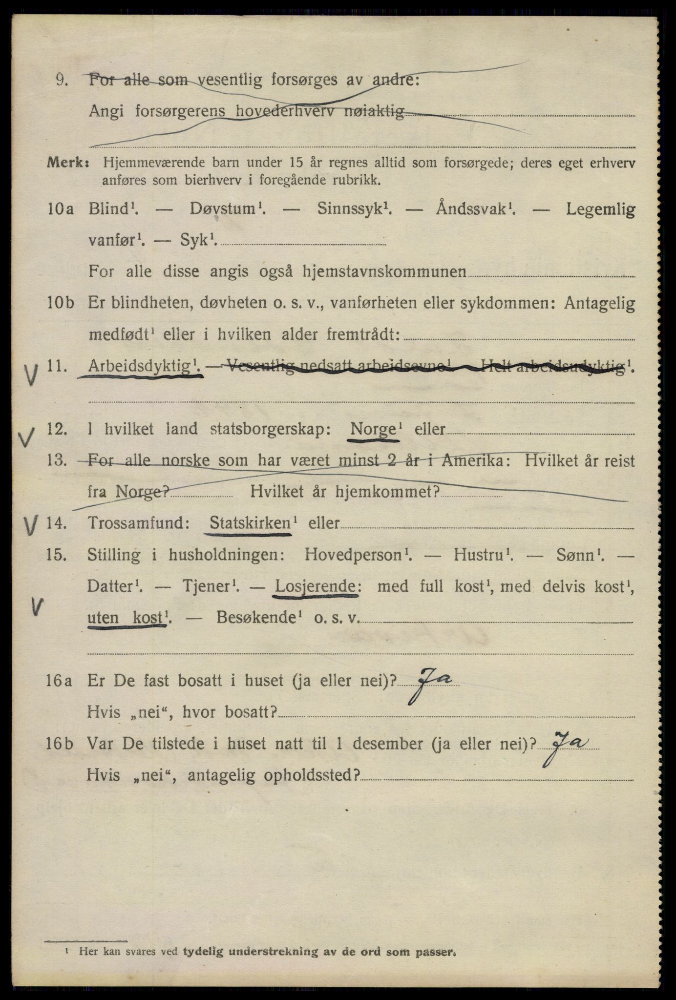 SAO, 1920 census for Kristiania, 1920, p. 323462