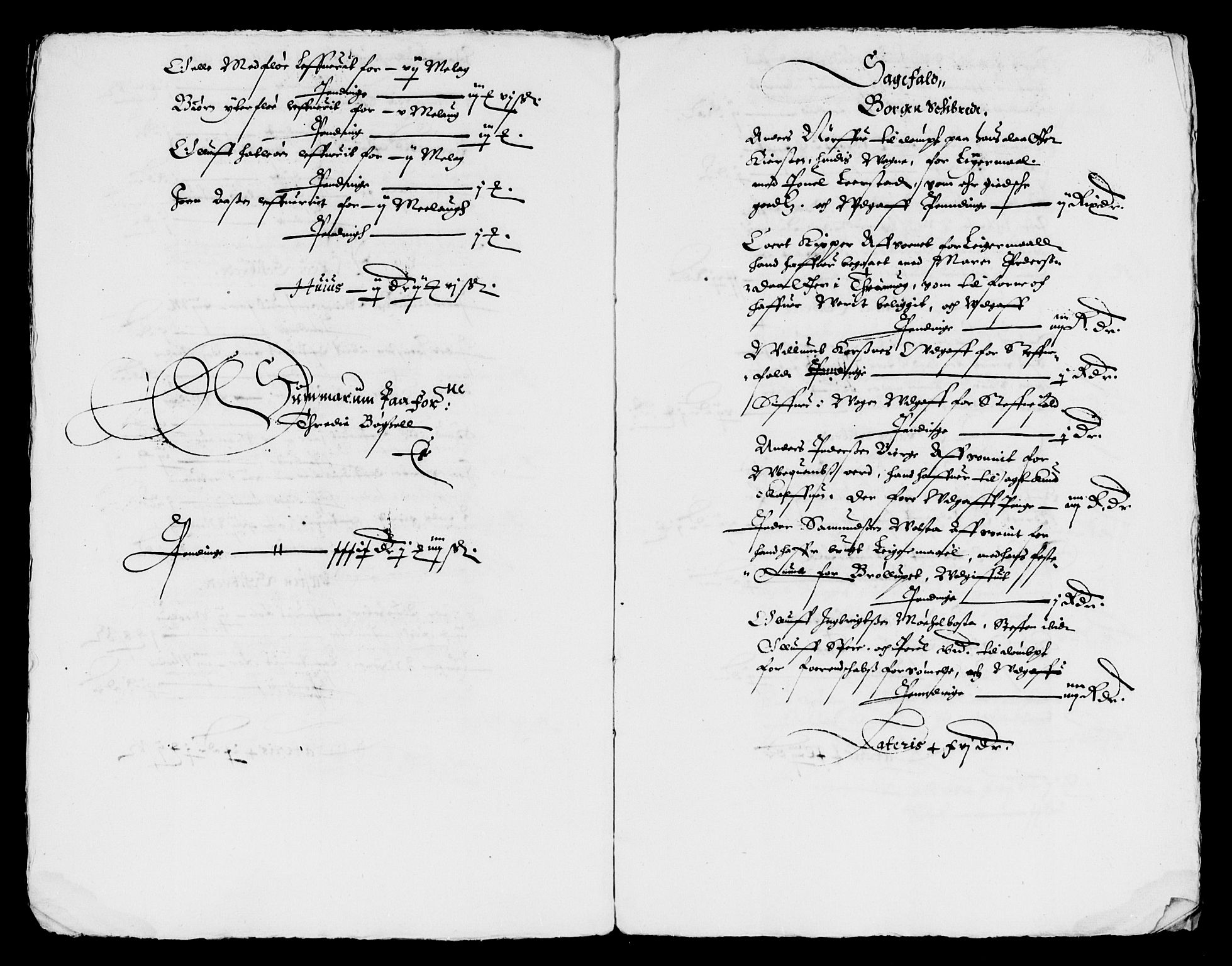 Rentekammeret inntil 1814, Reviderte regnskaper, Lensregnskaper, AV/RA-EA-5023/R/Rb/Rbt/L0067: Bergenhus len, 1634-1635