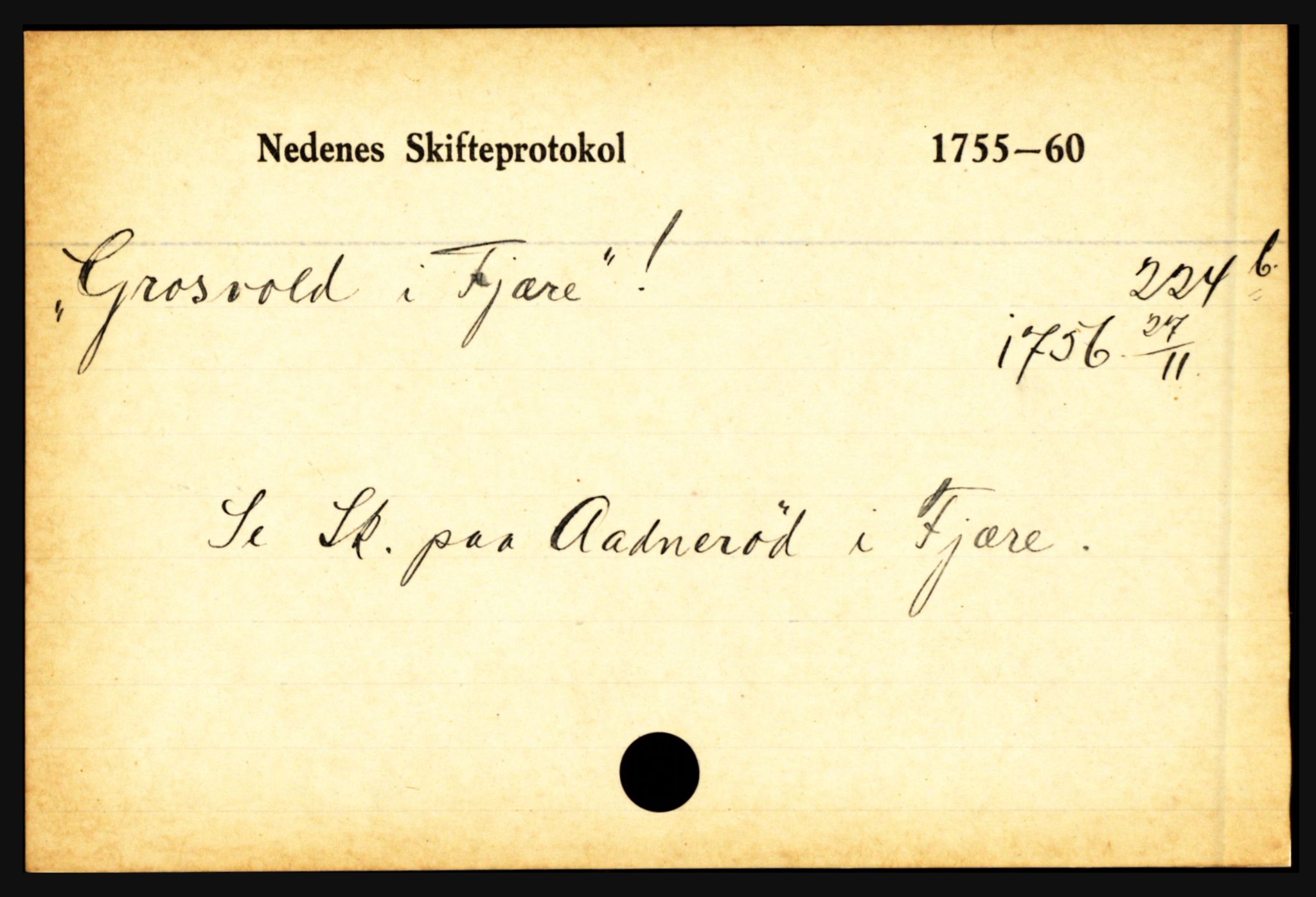 Nedenes sorenskriveri før 1824, AV/SAK-1221-0007/H, p. 10091