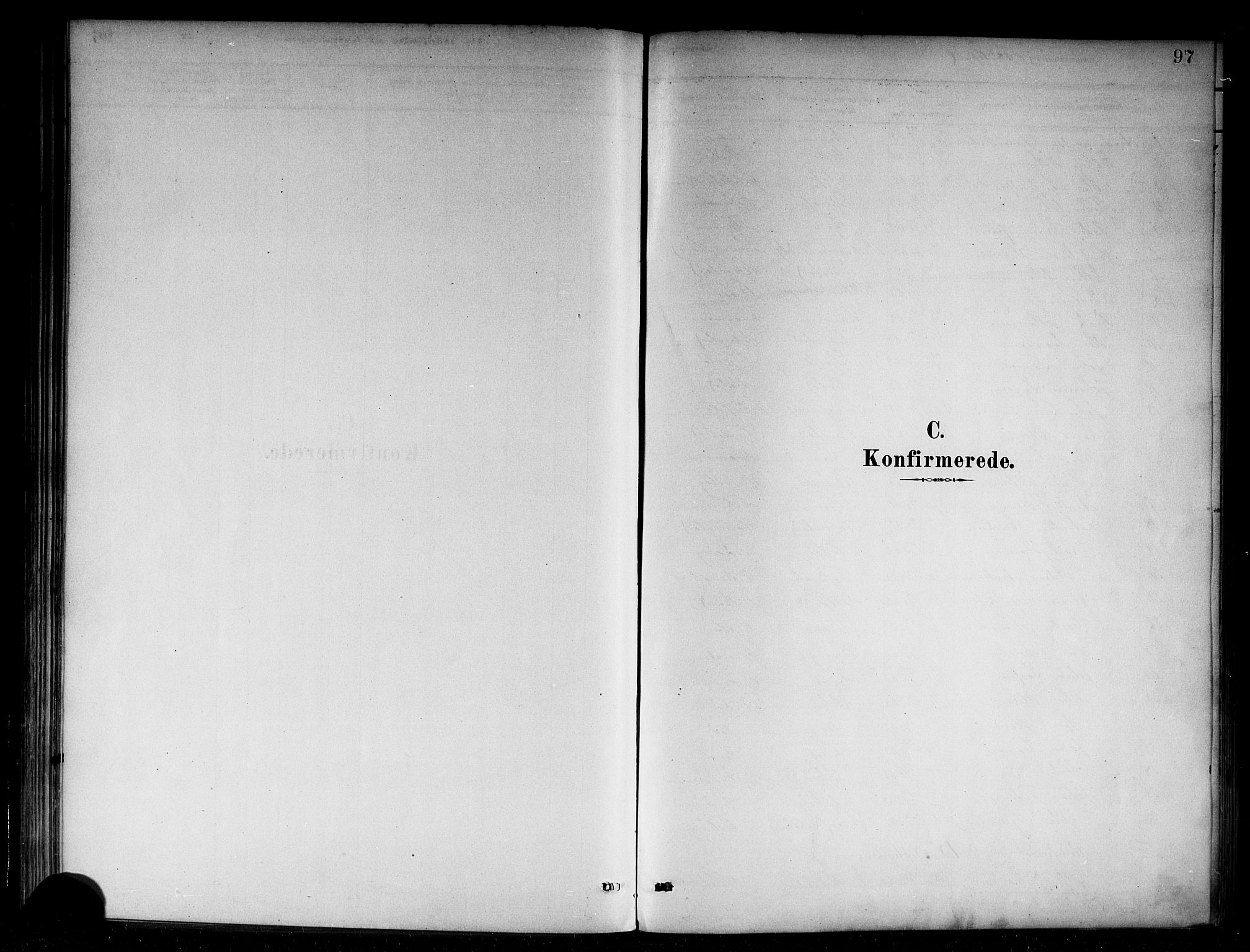 Vik sokneprestembete, SAB/A-81501: Parish register (official) no. B 1, 1878-1890, p. 97