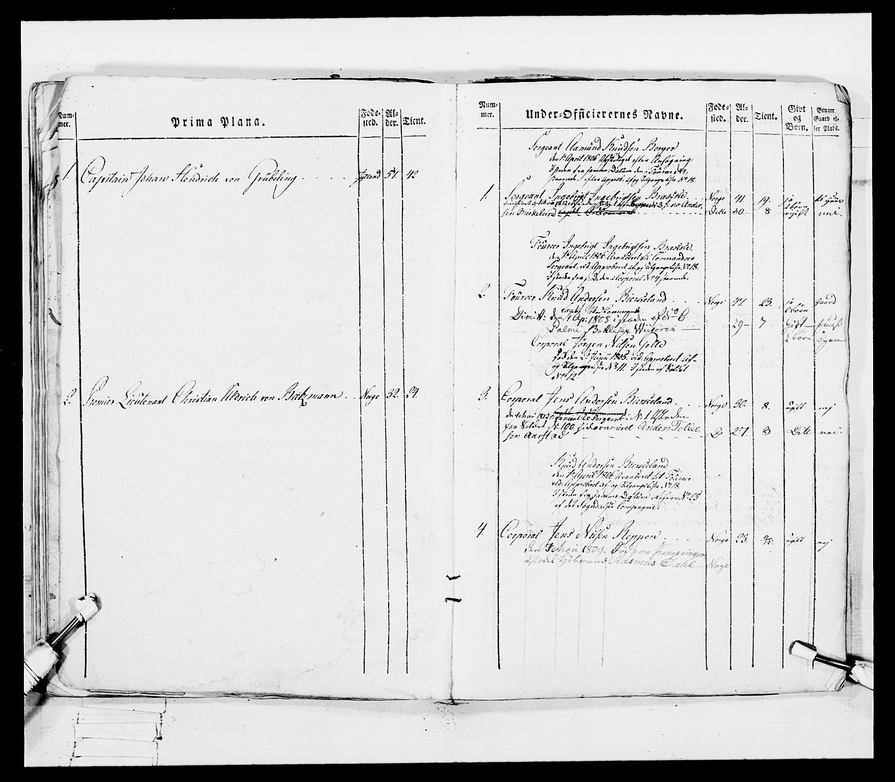 Generalitets- og kommissariatskollegiet, Det kongelige norske kommissariatskollegium, RA/EA-5420/E/Eh/L0097: Bergenhusiske nasjonale infanteriregiment, 1803-1807, p. 327