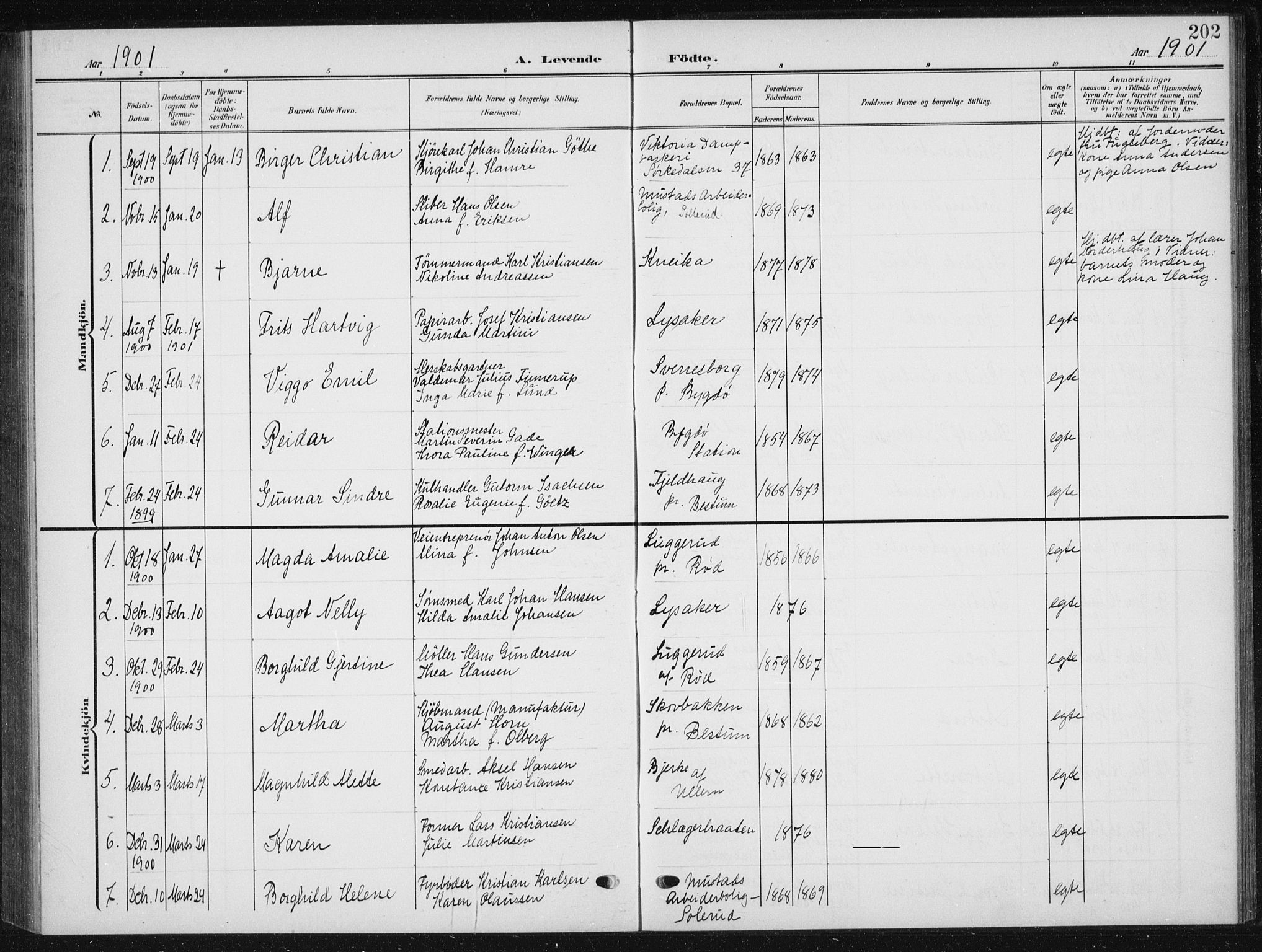 Vestre Aker prestekontor Kirkebøker, SAO/A-10025/F/Fb/L0001: Parish register (official) no. II 1, 1880-1906, p. 202