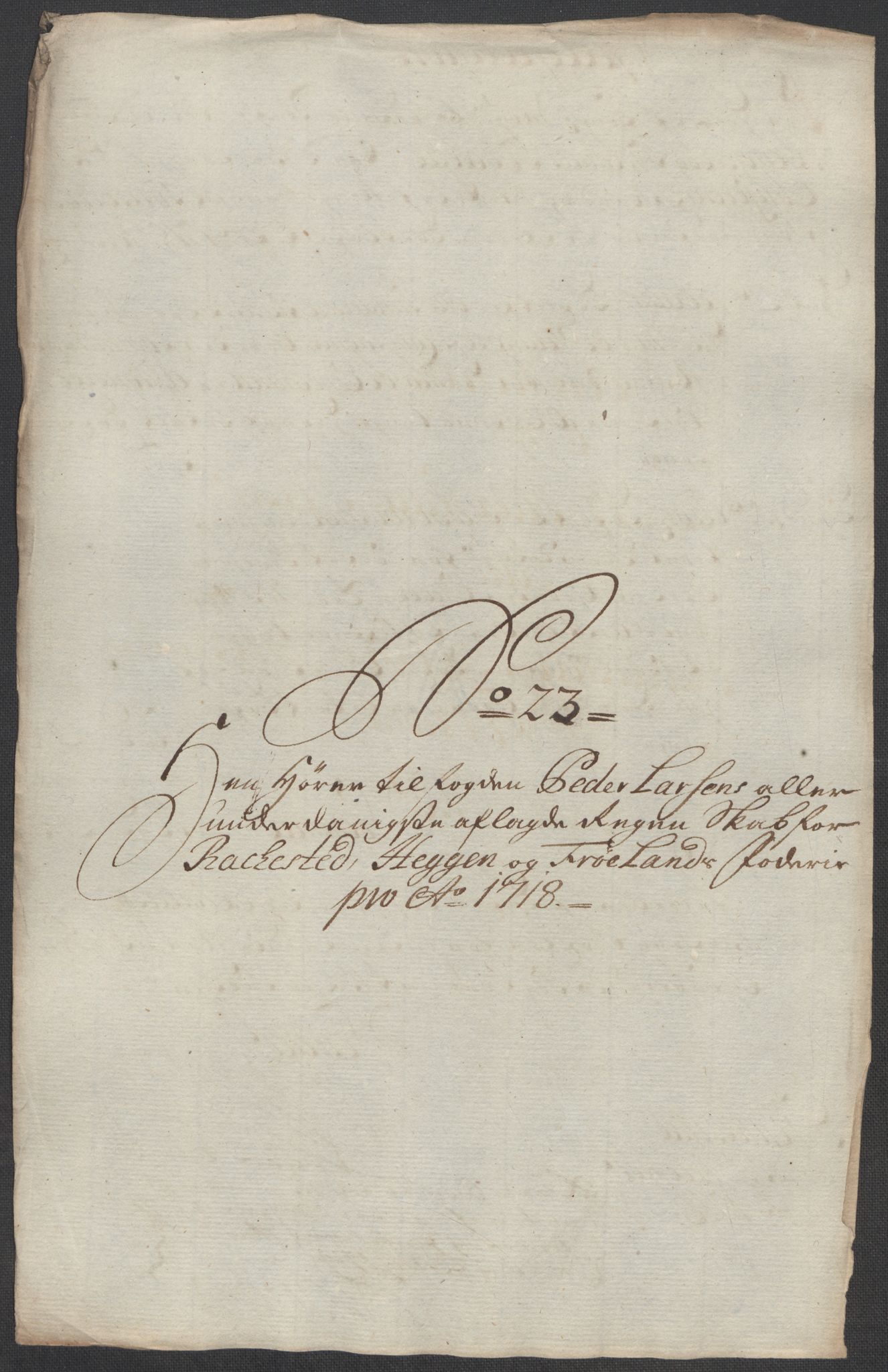 Rentekammeret inntil 1814, Reviderte regnskaper, Fogderegnskap, AV/RA-EA-4092/R07/L0315: Fogderegnskap Rakkestad, Heggen og Frøland, 1718, p. 179