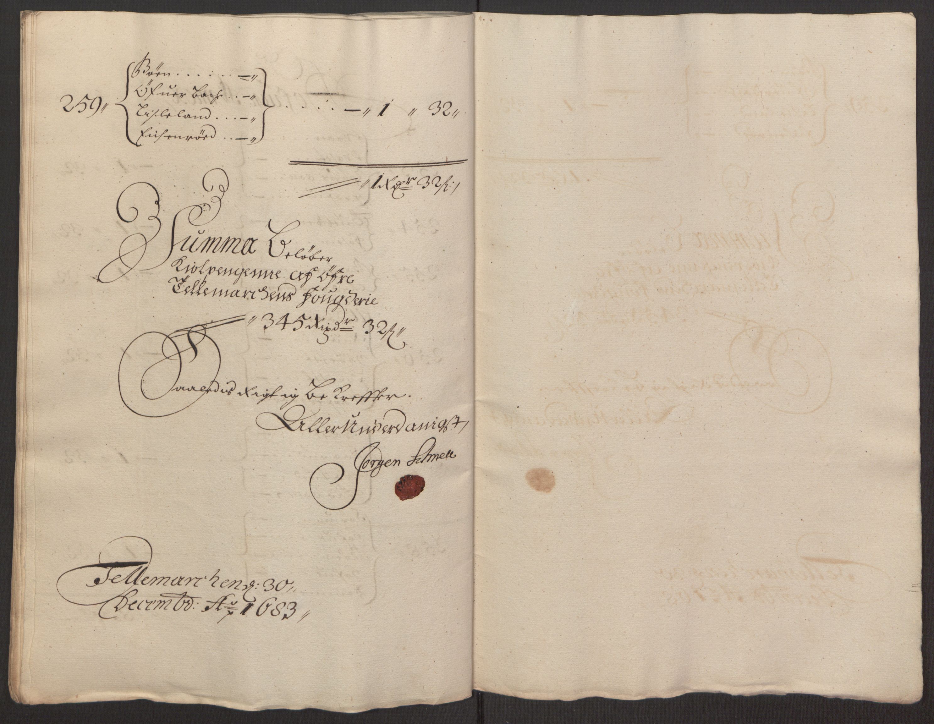 Rentekammeret inntil 1814, Reviderte regnskaper, Fogderegnskap, RA/EA-4092/R35/L2080: Fogderegnskap Øvre og Nedre Telemark, 1680-1684, p. 138